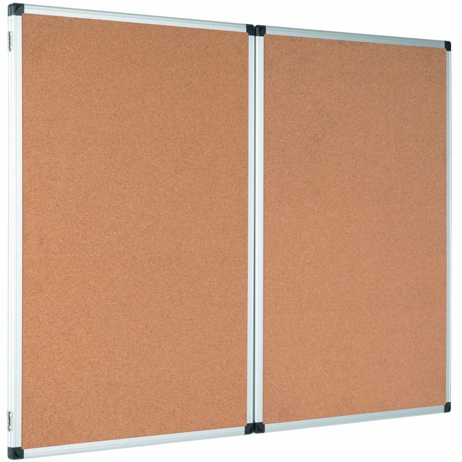 MasterVision Trio Magnetic Unframed Dry-Erase Whiteboard, 36in x 96in, White - Image 5