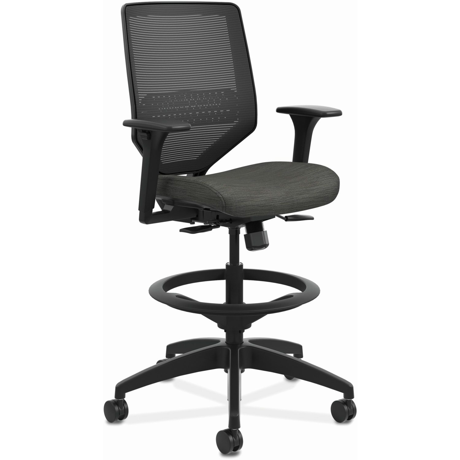 HON Solve Task Stool, Ink/Black - Image 4