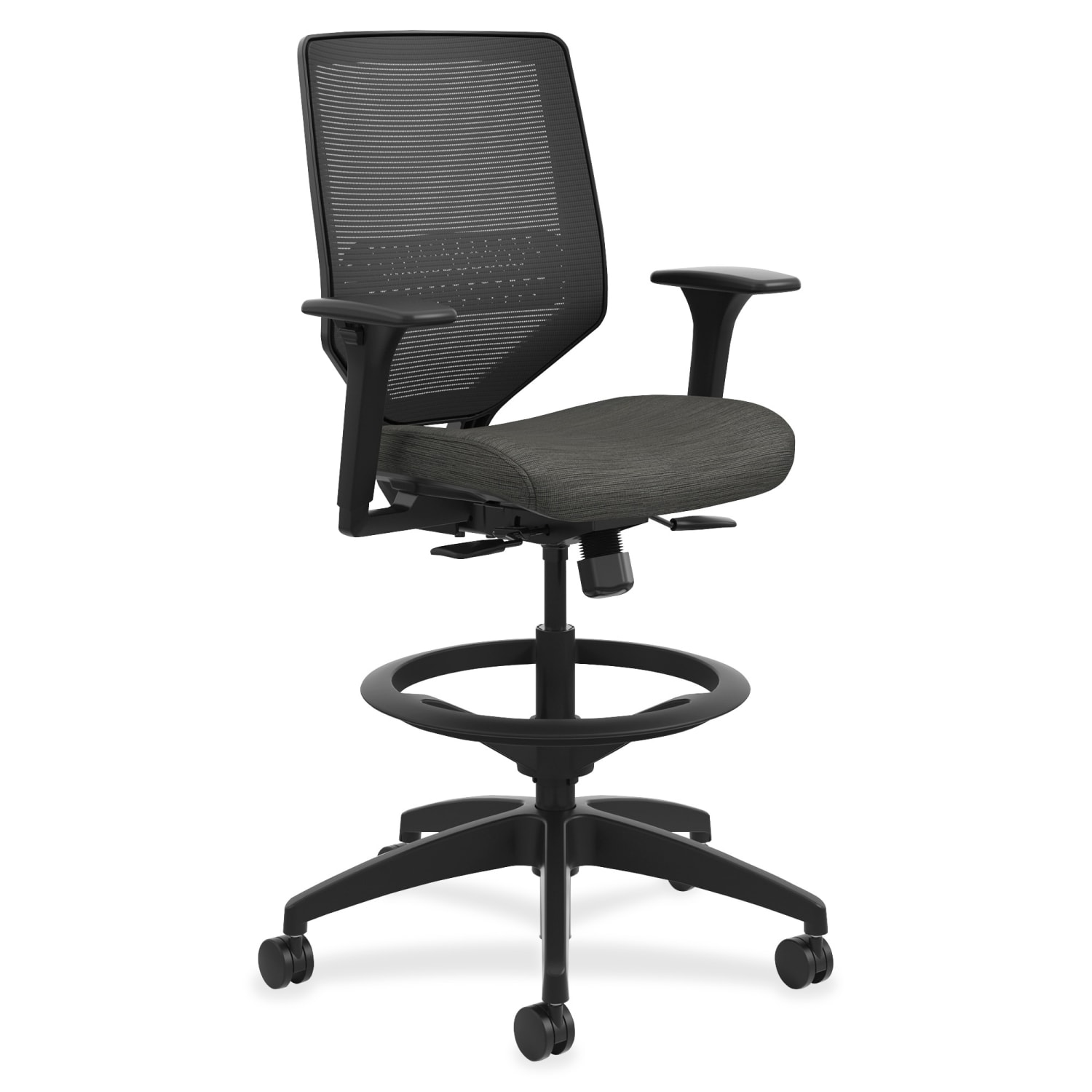 HON Solve Task Stool InkBlack PopularChairscom