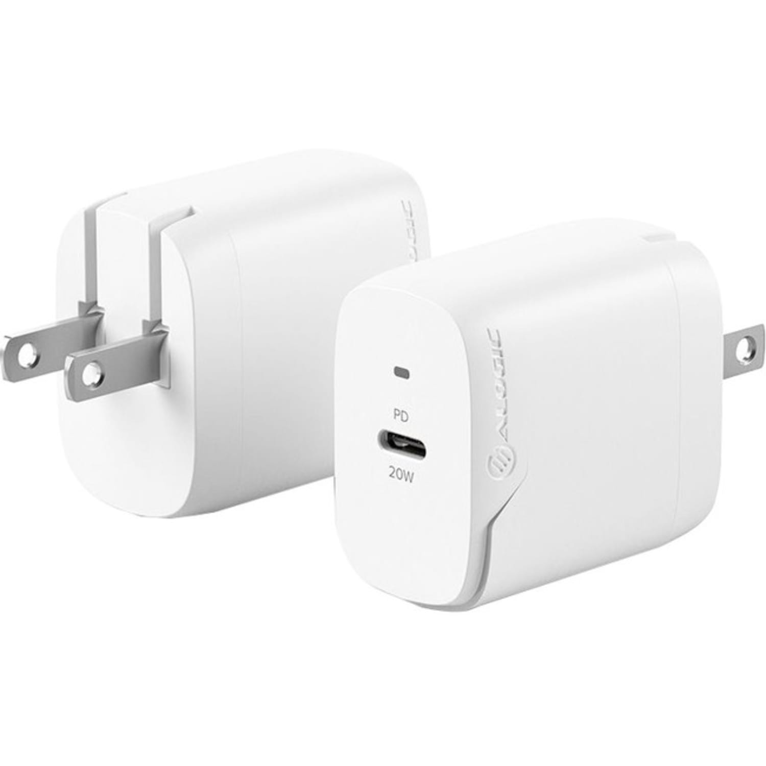 Alogic 1X20 Rapid Power 20W USB-C Compact Wall Charger - 20 W - 120 V AC, 230 V AC Input - 9 V DC/3 A, 5 V DC Output - Image 3