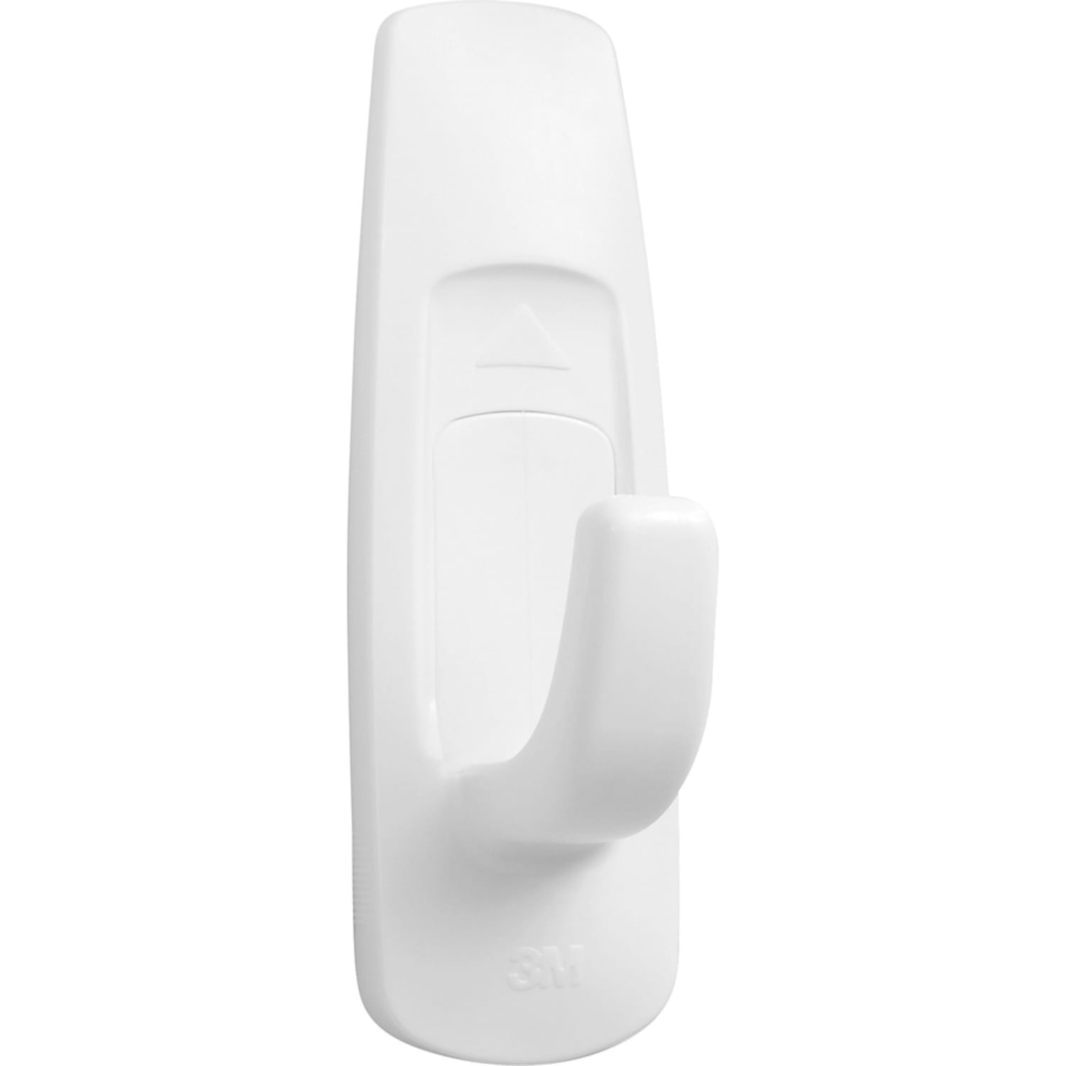 Command Medium Utility Hooks with Adhesive Strips - 3 lb (1.36 kg) Capacity - for Paint, Wood, Tile - White - 6/Pack - 2 / Bag - Image 4