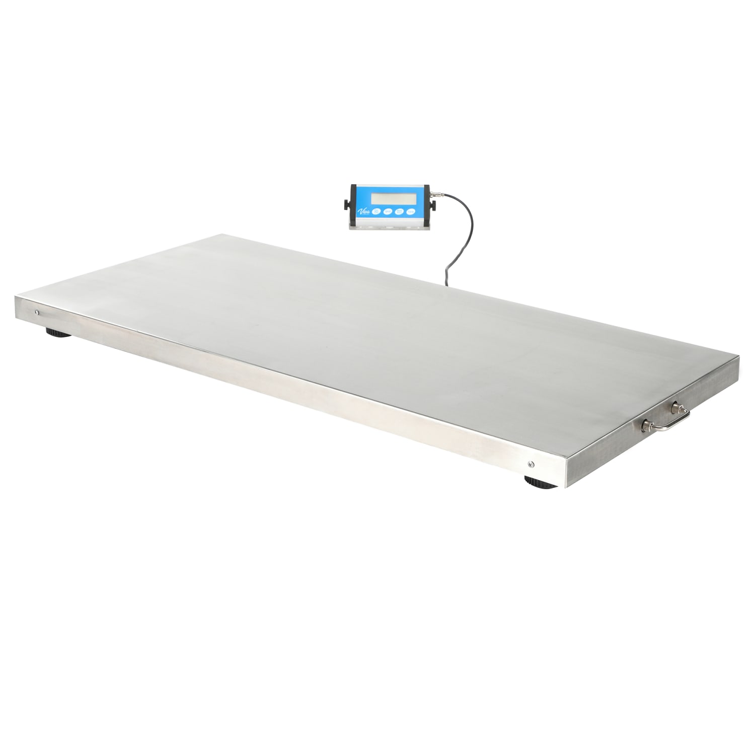 Alpine Vivacomfort ADIME904-04 Stainless-Steel Veterinary Scale, 44.09inH x 20.47inW x 1.77inD, White - Image 3