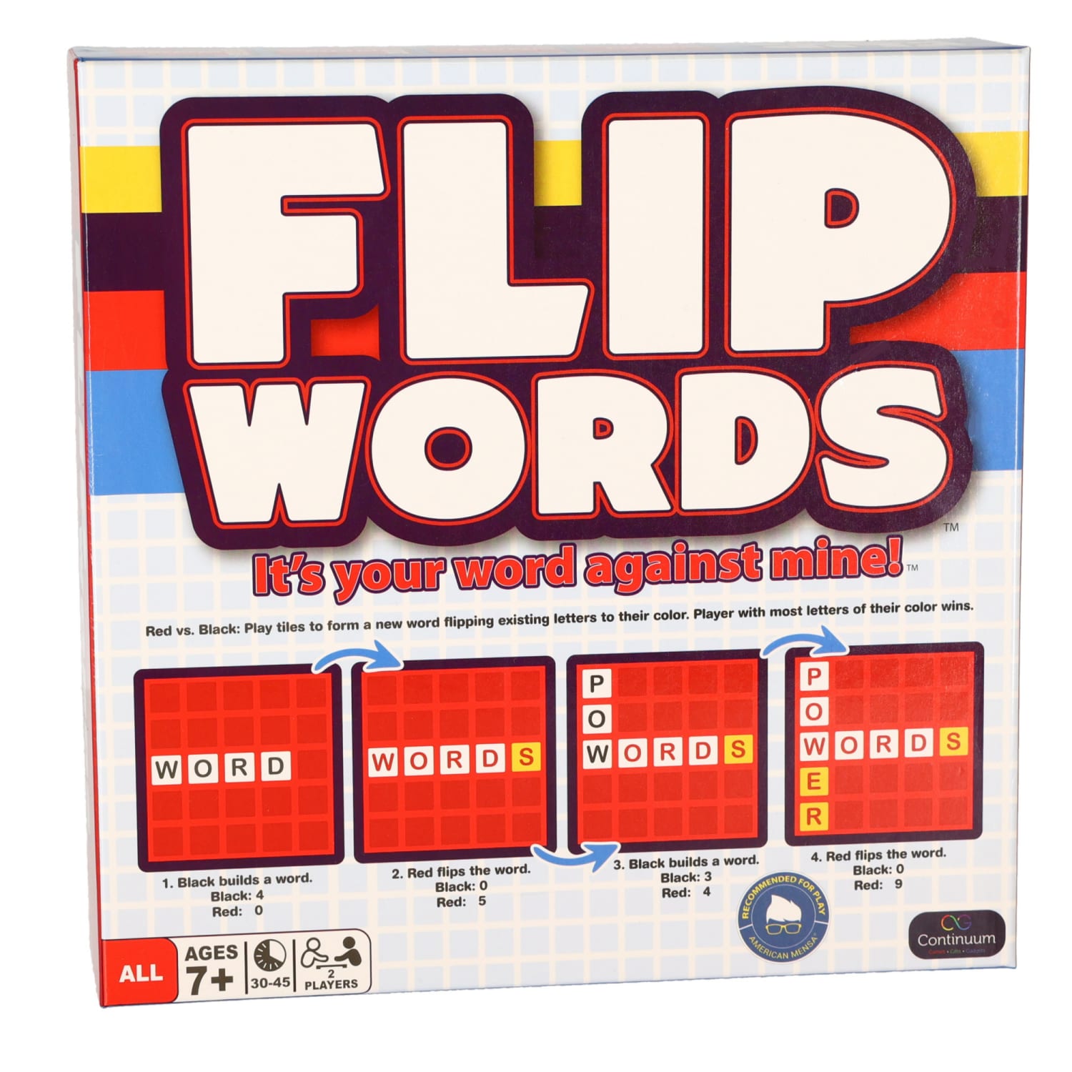 Continuum Games Flip Words Game, Grade 3 - 12 - Image 4