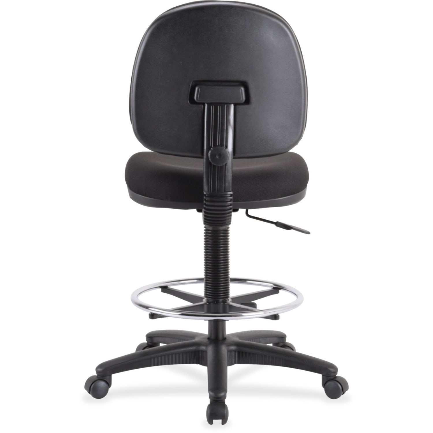 Lorell Millenia Pneumatic Task Stool Black PopularChairscom