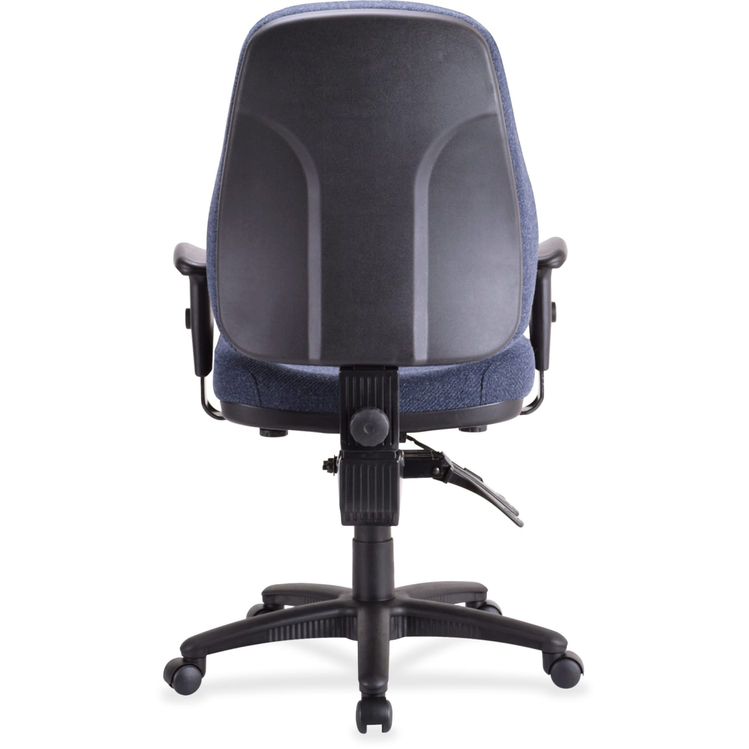 Lorell Baily Series High-Back Multi-Task Chair, Blue - Image 4