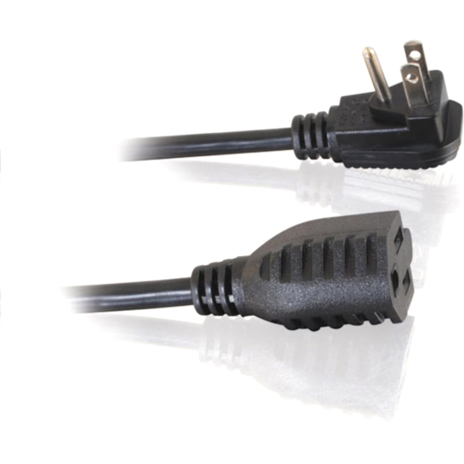 C2G 3ft 18 AWG Flat Plug Power Strip Plus (NEMA 5-15P to NEMA 5-15R) - 3ft - Image 5