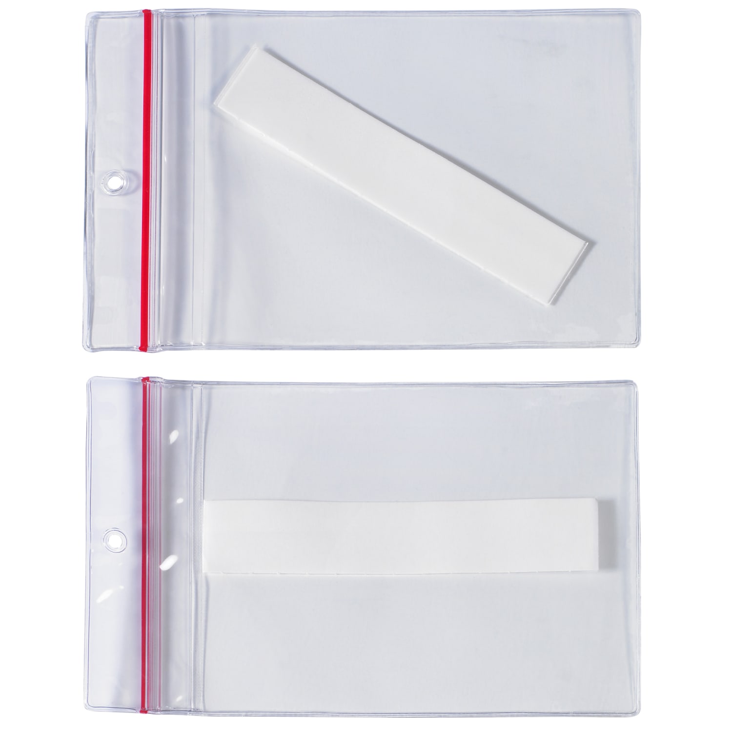 SUPERSCAN Press-On Vinyl Envelopes, Reclosable, 9in x 12in, Clear, Pack Of 25 Envelopes - Image 3