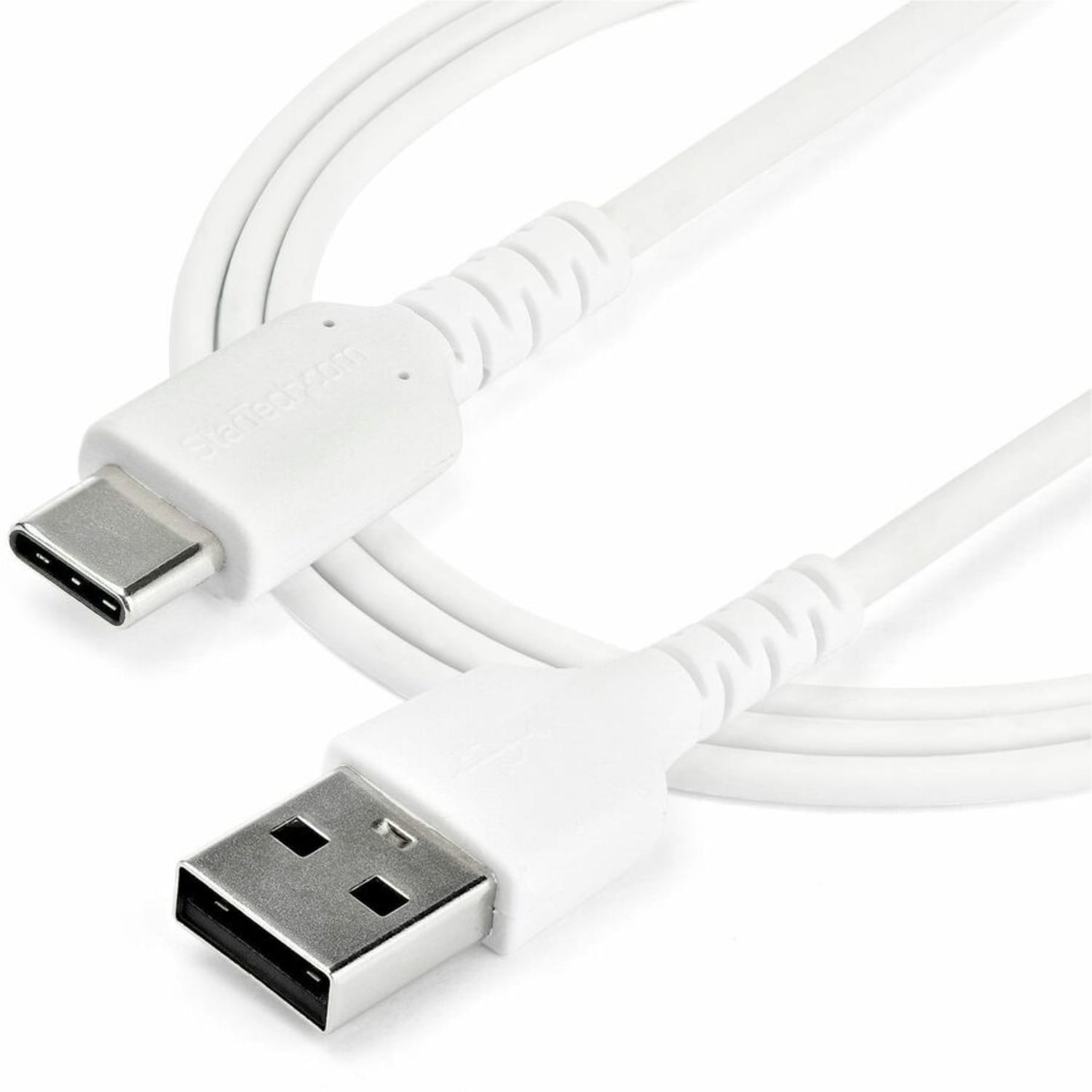 StarTech.com 2 m / 6.6ft USB 2.0 to USB C Cable - High Quality USB 2.0 Cable - USB Cable - White - USB Data Transfer Cable (RUSB2AC2MW) - Image 6