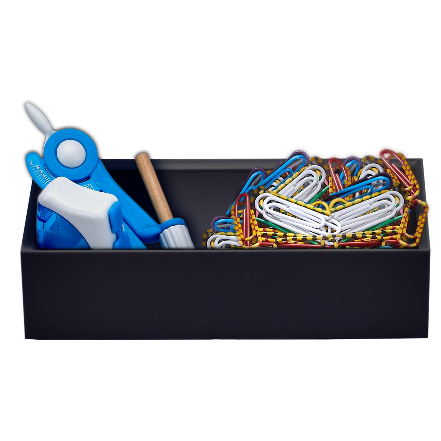 Bostitch Konnect Stackable Wide Accessory Tray, Black - Image 6