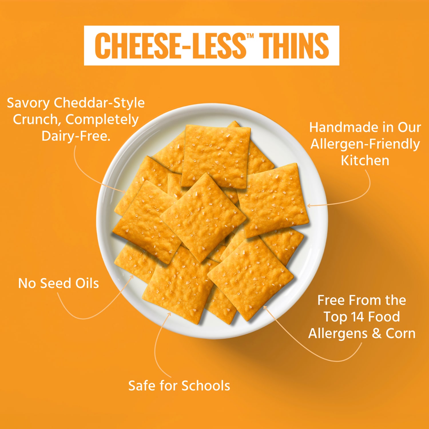 Every Body Eat Cheese-less Crackers, 1.1 Oz, Total Qty 20 - Image 5