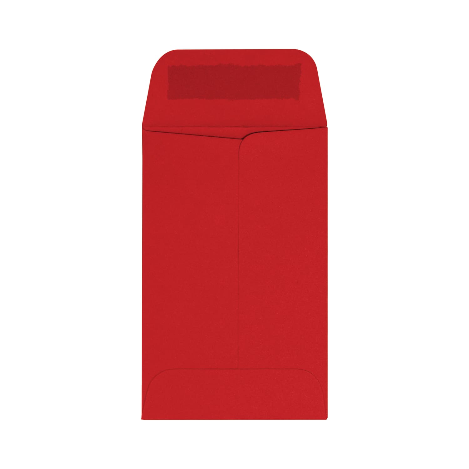 LUX Coin Envelopes, #1, Gummed Seal, Ruby Red, Pack Of 50 - Image 3