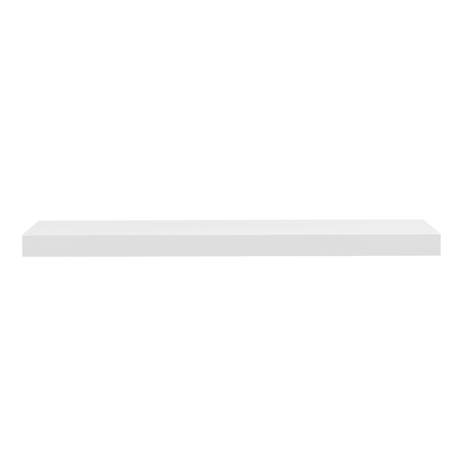 Eurostyle Barney Floating Shelf, 2inH x 36inW x 10inD, High Gloss White - Image 3