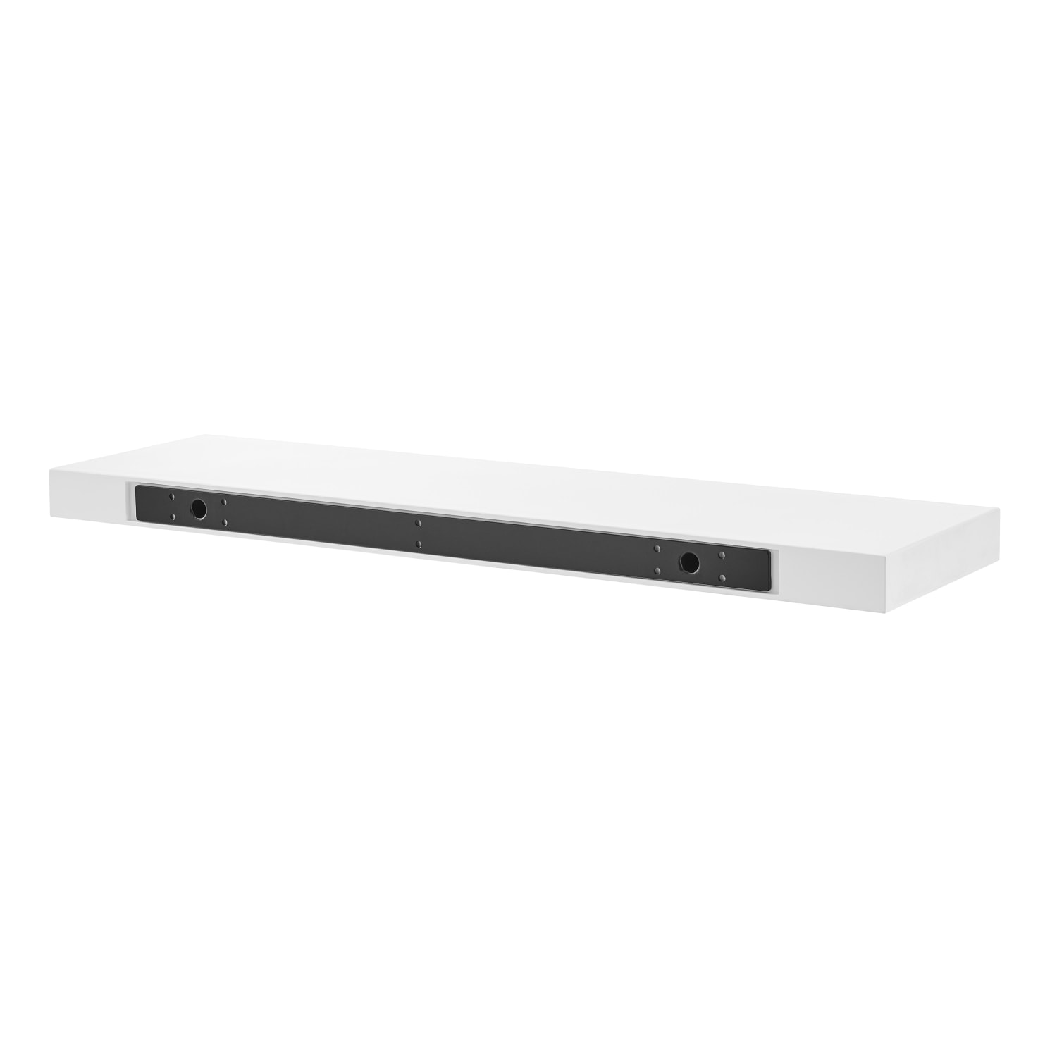 Eurostyle Barney Floating Shelf, 2inH x 36inW x 10inD, High Gloss White - Image 5