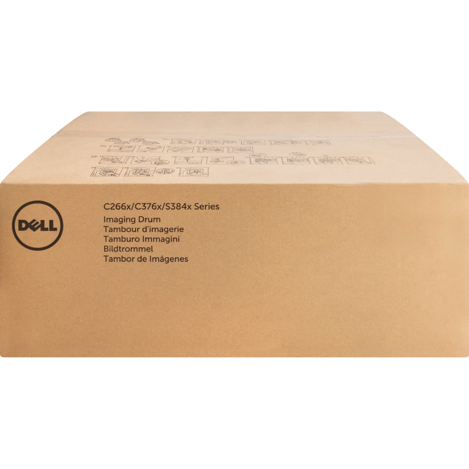 Dell TWR5P Black/Cyan/Magenta/Yellow Imaging Drum Kit, Pack Of 4 - Image 3