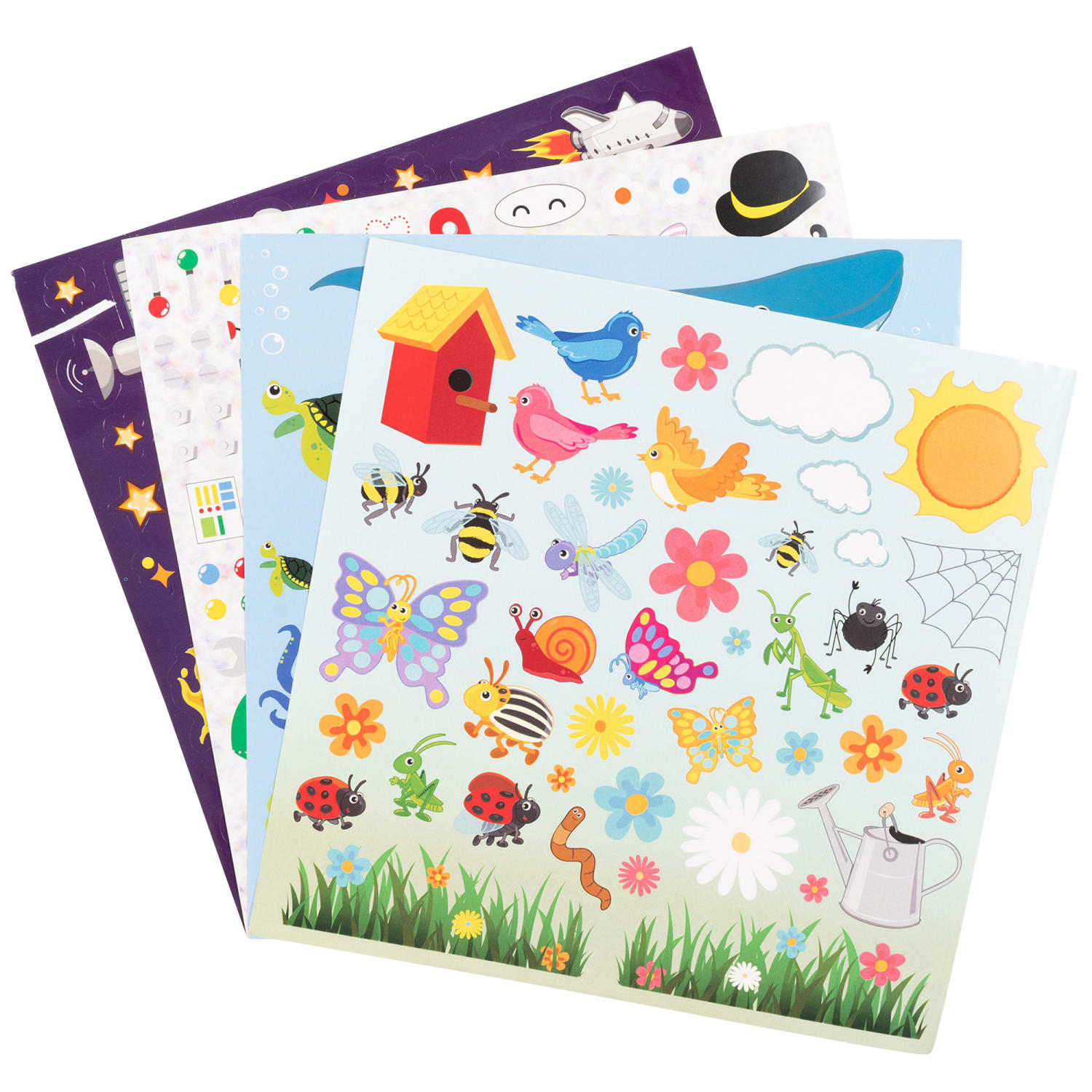 Ready 2 Learn Sticker Art Gallery Kit, Set Of 12 Pieces - Image 5
