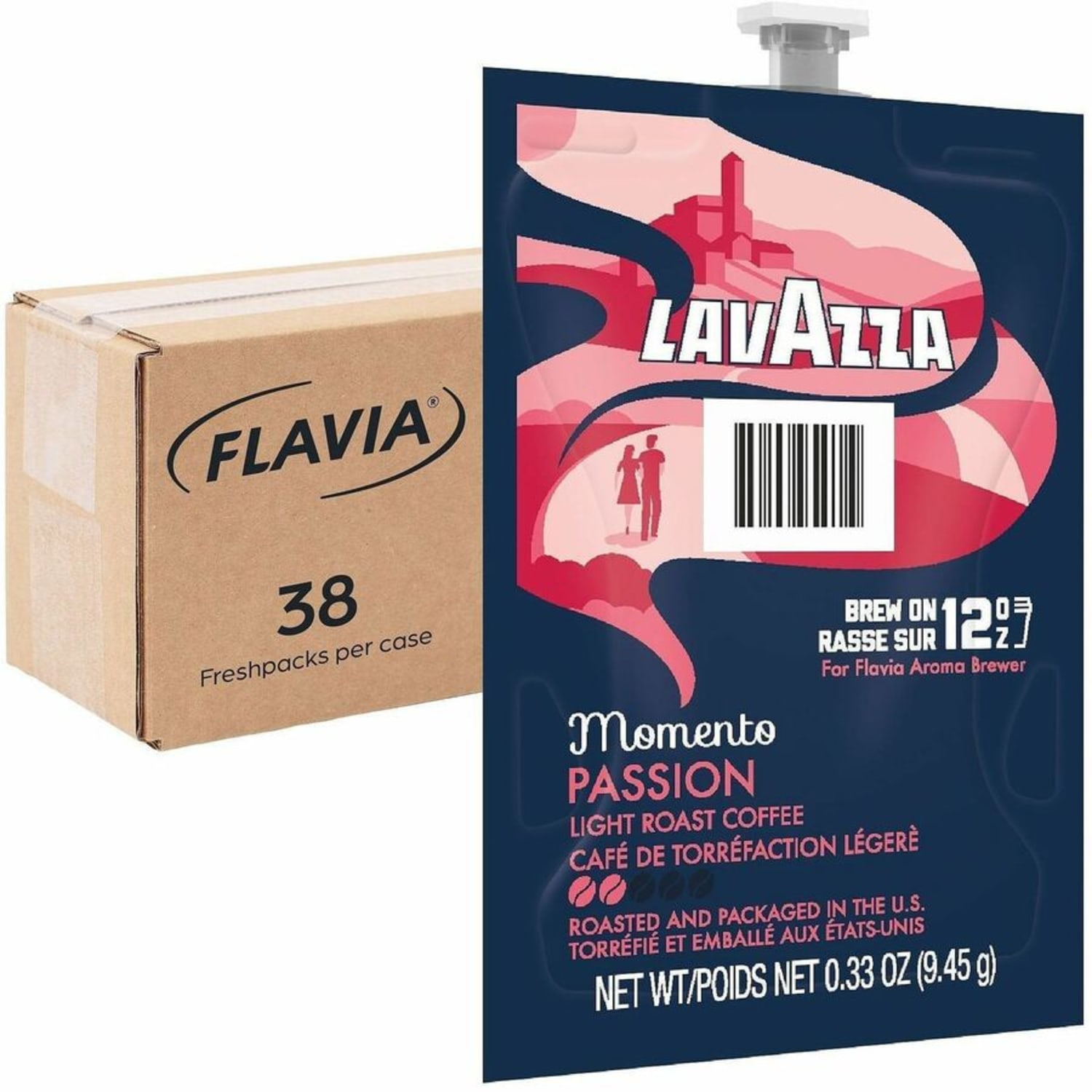 Flavia Freshpack Momento Series Freshpack Coffee - Compatible with Flavia Aroma - Light - Freshpack - Passion - 38 / Carton - Image 4