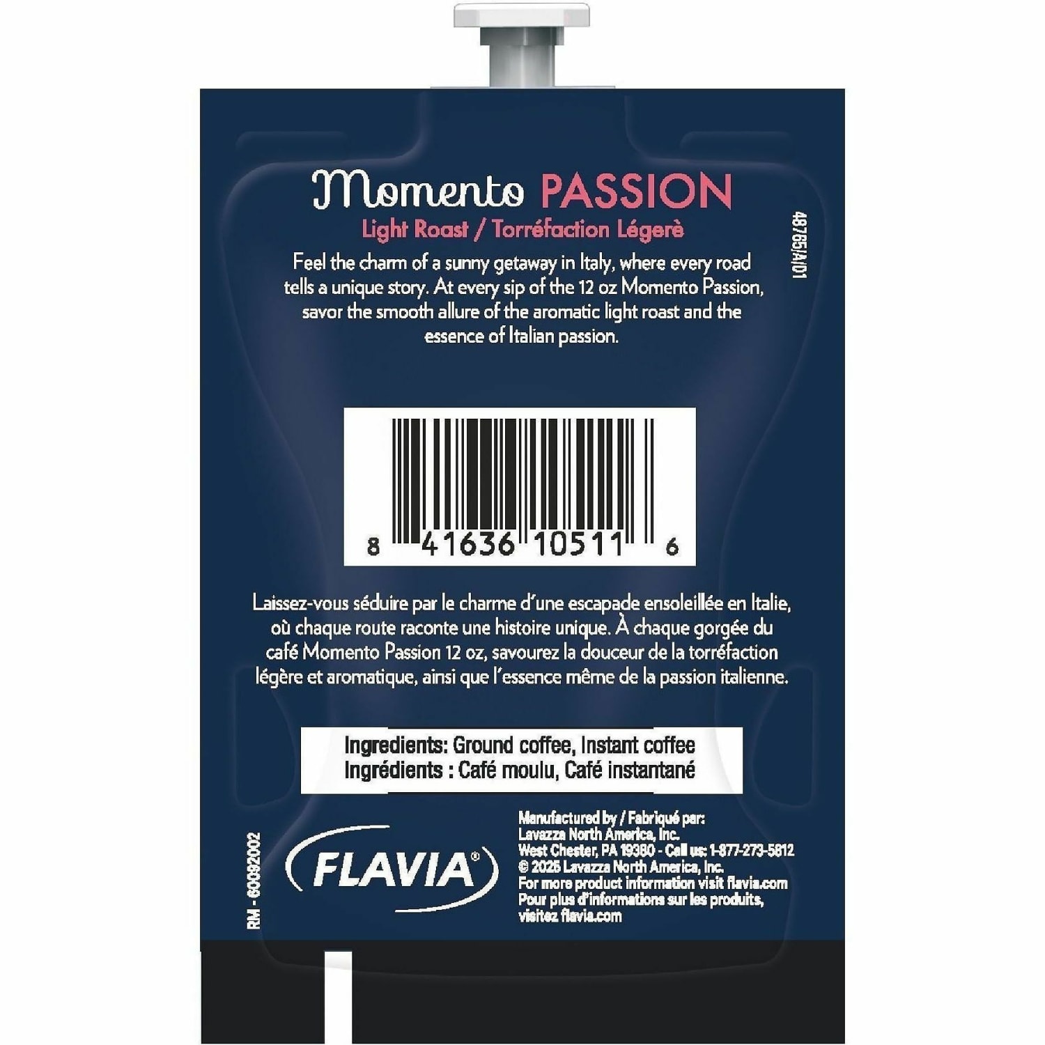 Flavia Freshpack Momento Series Freshpack Coffee - Compatible with Flavia Aroma - Light - Freshpack - Passion - 38 / Carton - Image 5