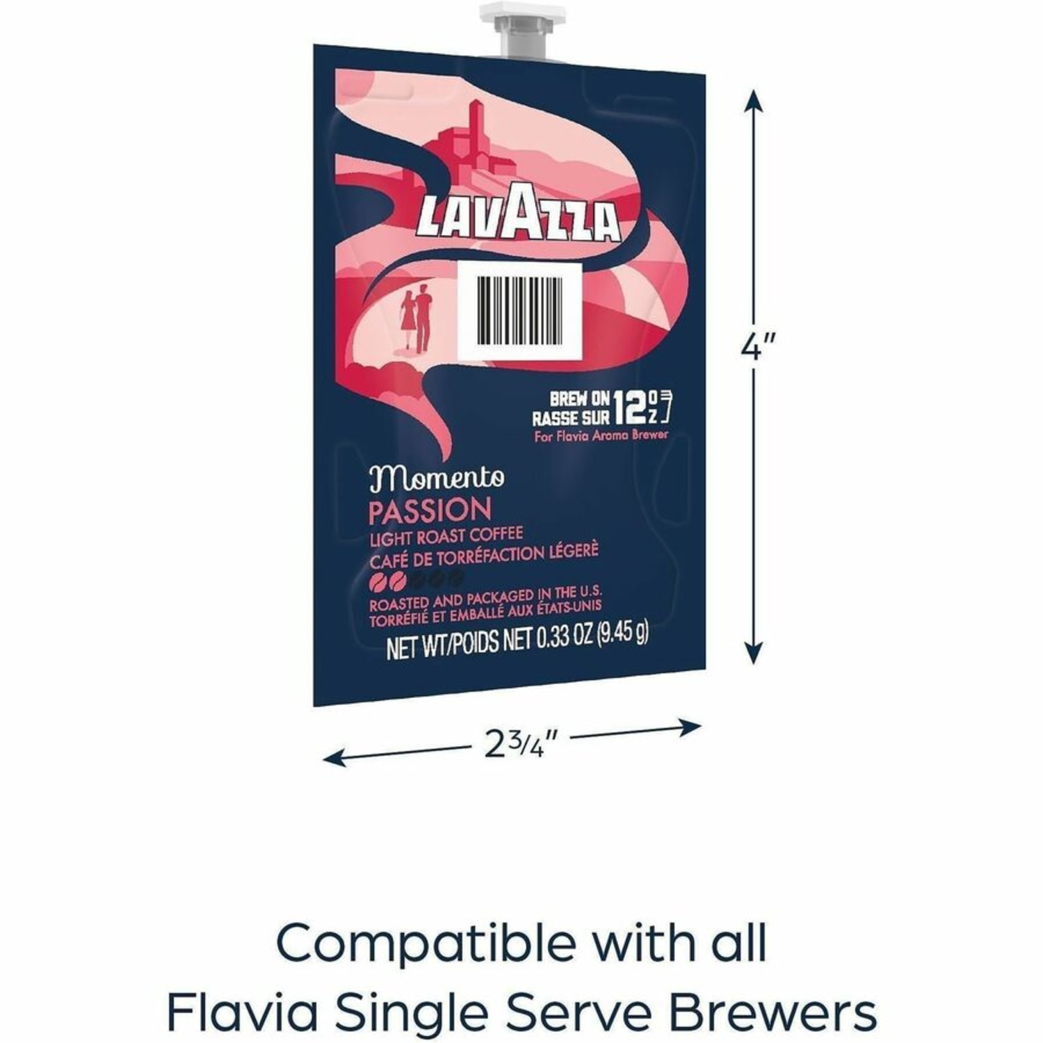 Flavia Freshpack Momento Series Freshpack Coffee - Compatible with Flavia Aroma - Light - Freshpack - Passion - 38 / Carton - Image 6