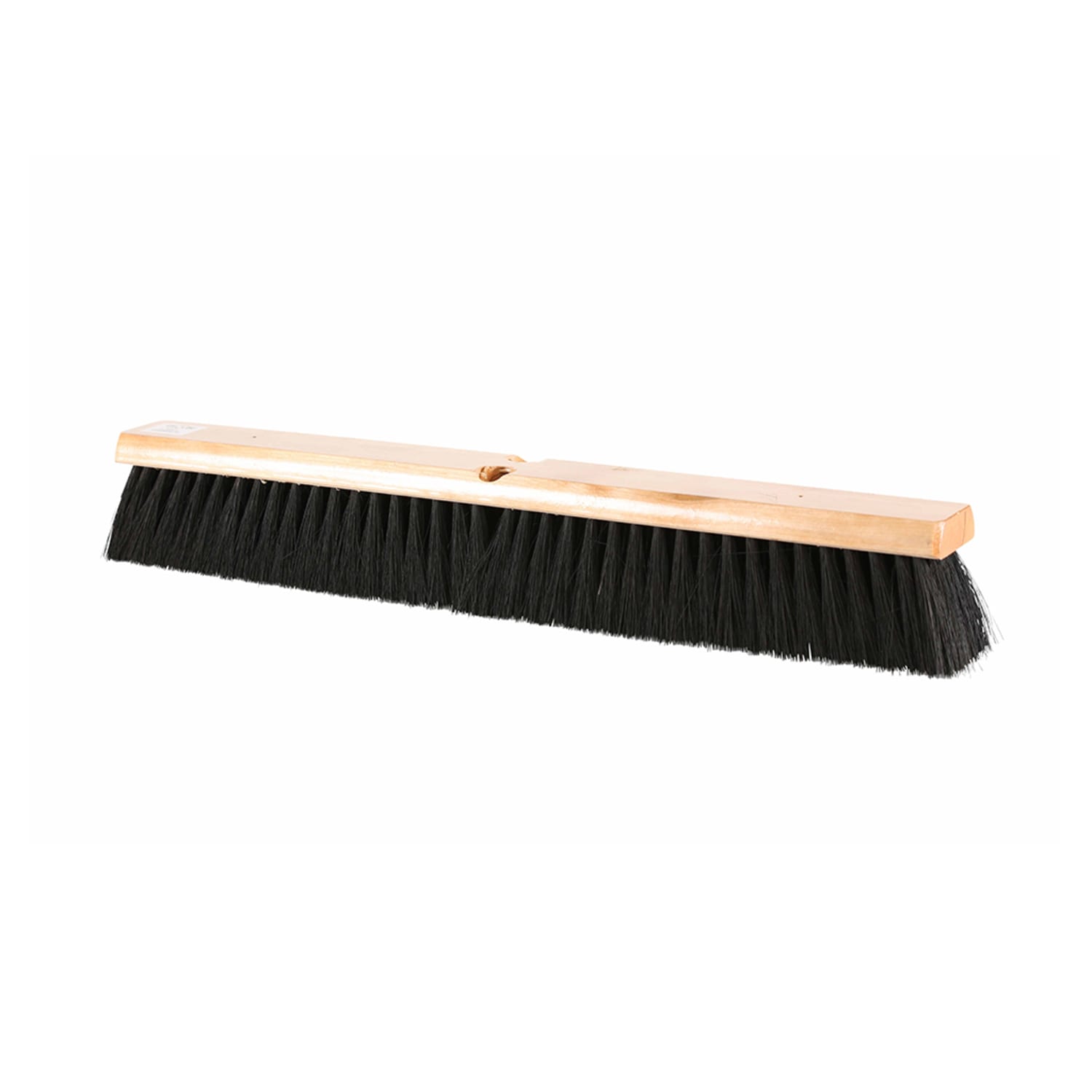 Globe Commercial Products Push Broom Head, Tampico Fill, 3-1/2in x 24in, Beige/Brown/Black - Image 3