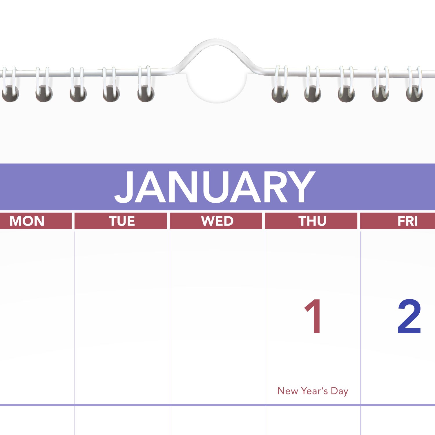 AT-A-GLANCE 2026 Three Month Reference Horizontal Wall Calendar, Large, 12in x 23-1/2 - Image 5