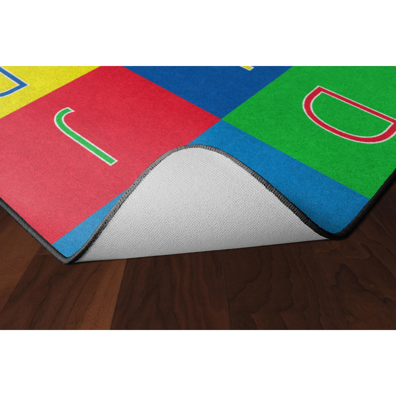 Flagship Carpets Alphabet Seating Rug, 10ft 9in x 13ft 2in, Multicolor - Image 3