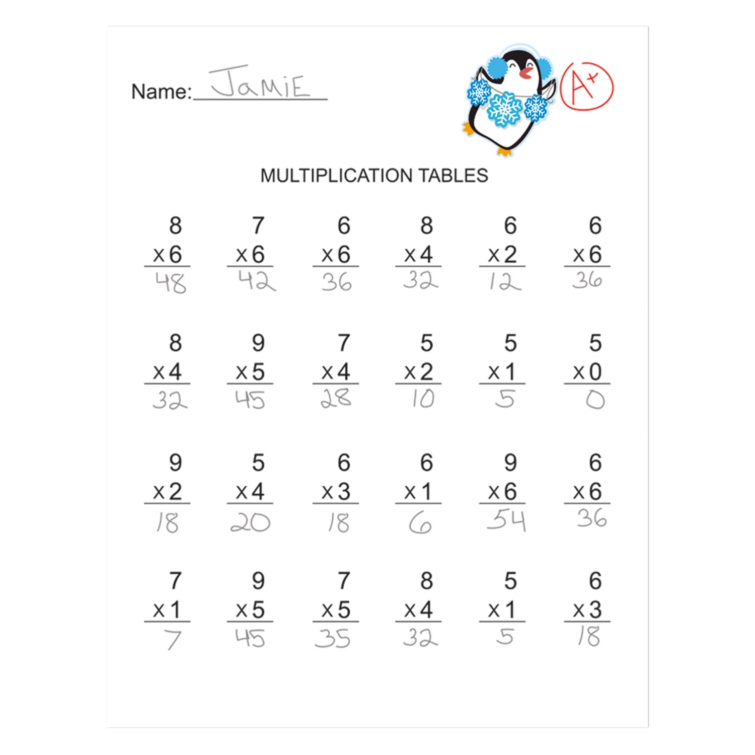 Eureka Giant Stickers, 1-5/16in x 1-3/4in, Winter Penguin, 36 Stickers Per Pack, Set Of 12 Packs - Image 5