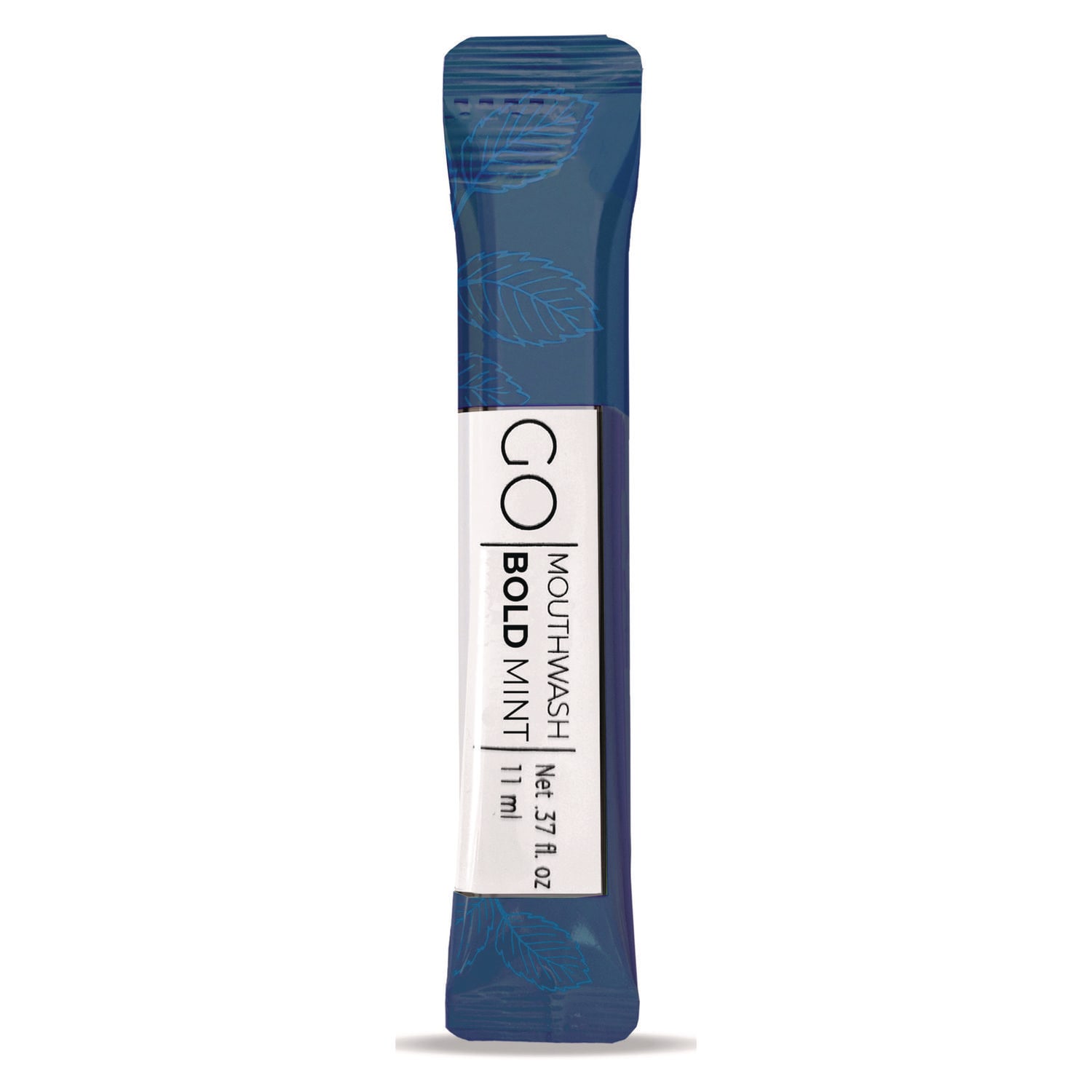 Go Mouthwash Individual Mouthwash Packets Individual Mouthwash Packets, Bold Mint Flavor, 0.37 oz Packet, 250/Box - Image 3