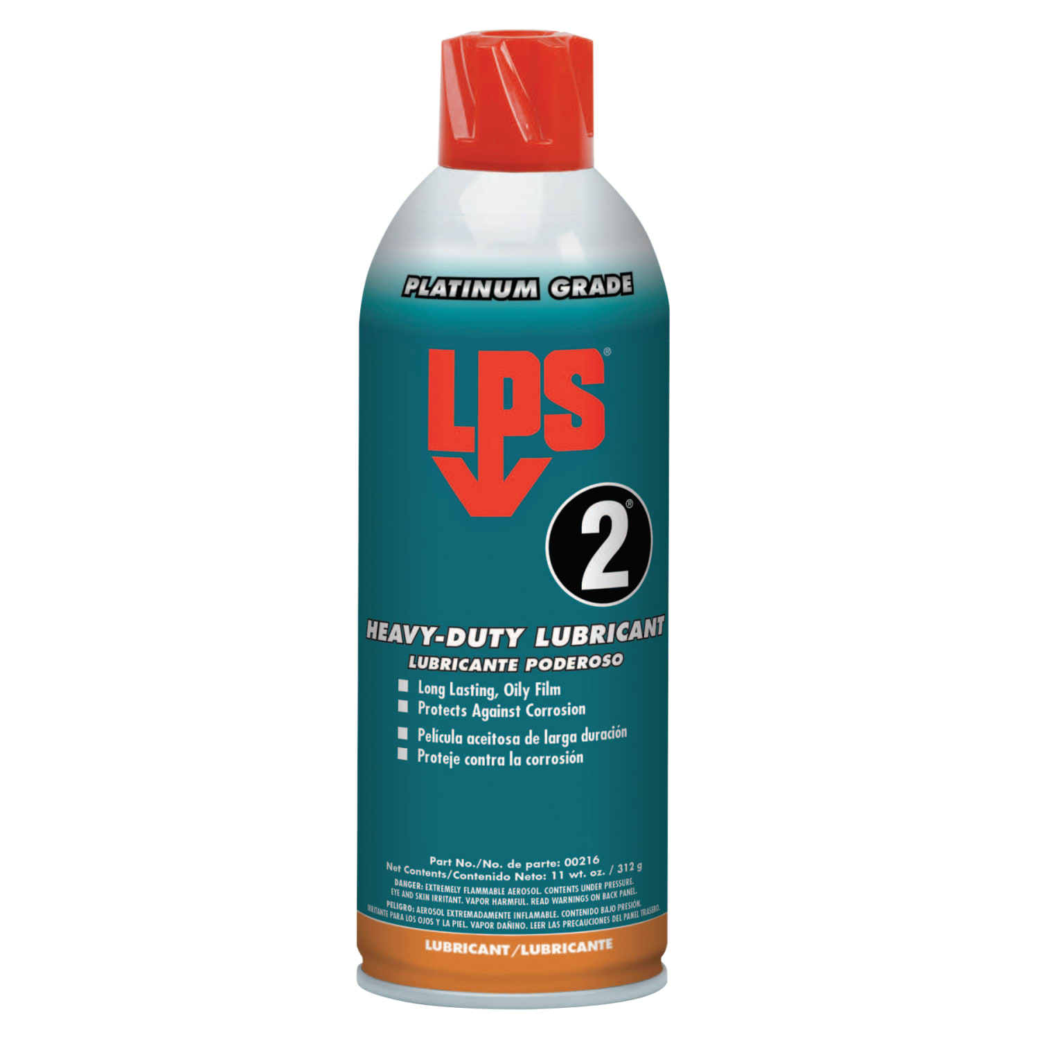LPS 2 Industrial Strength Lubricants, 11 oz, Aerosol Can