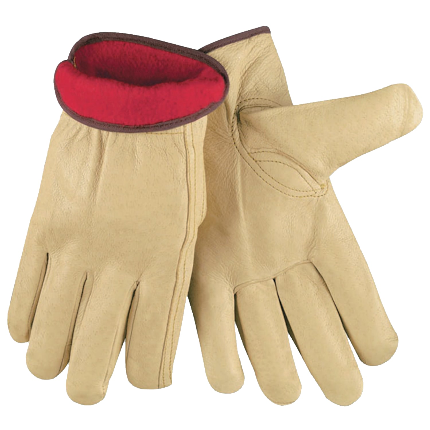 Memphis Glove Insulated Premium-Grain Pigskin Leather Drivers Gloves, X-Large, Pack Of 12 - Image 3