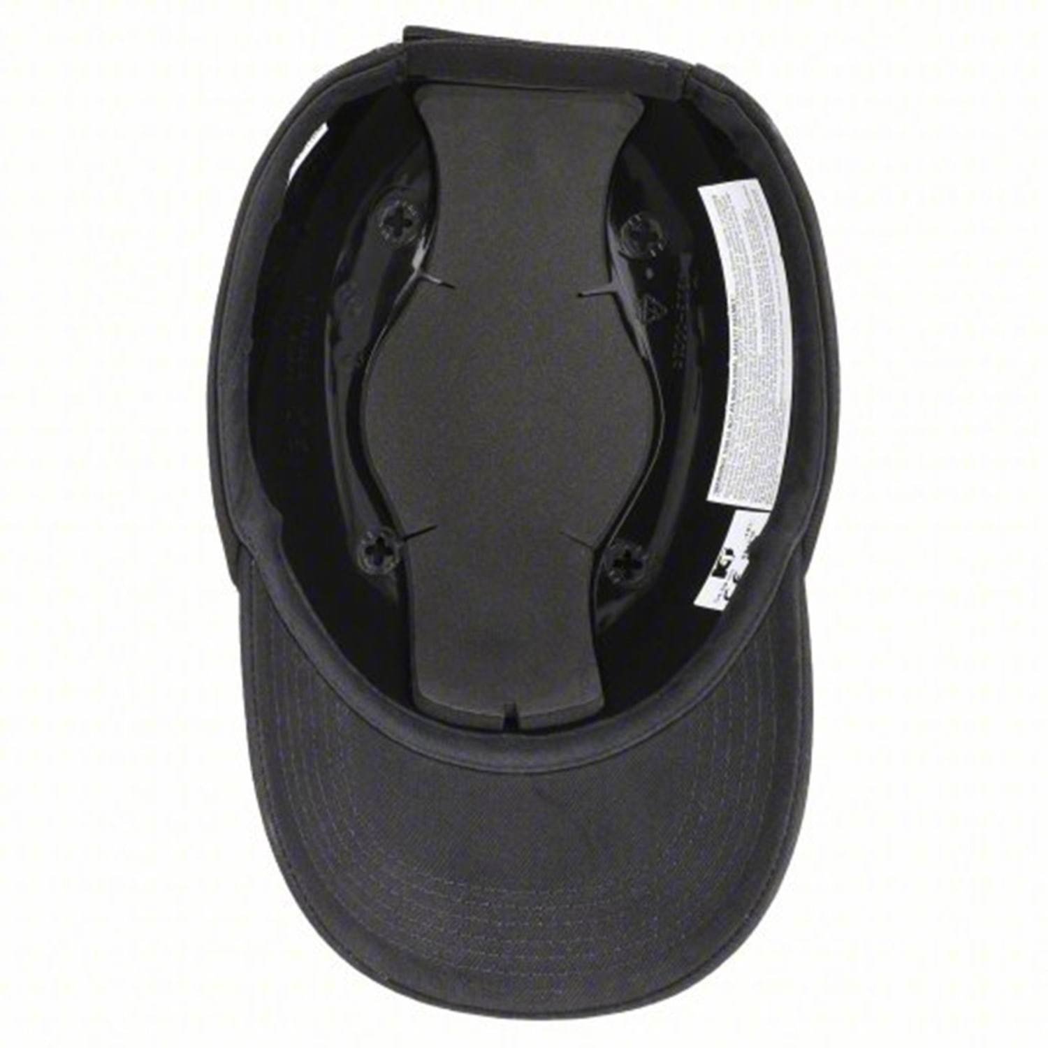 Condor Vented Bump Baseball Caps, Black, Pack Of 10 Caps - Image 3