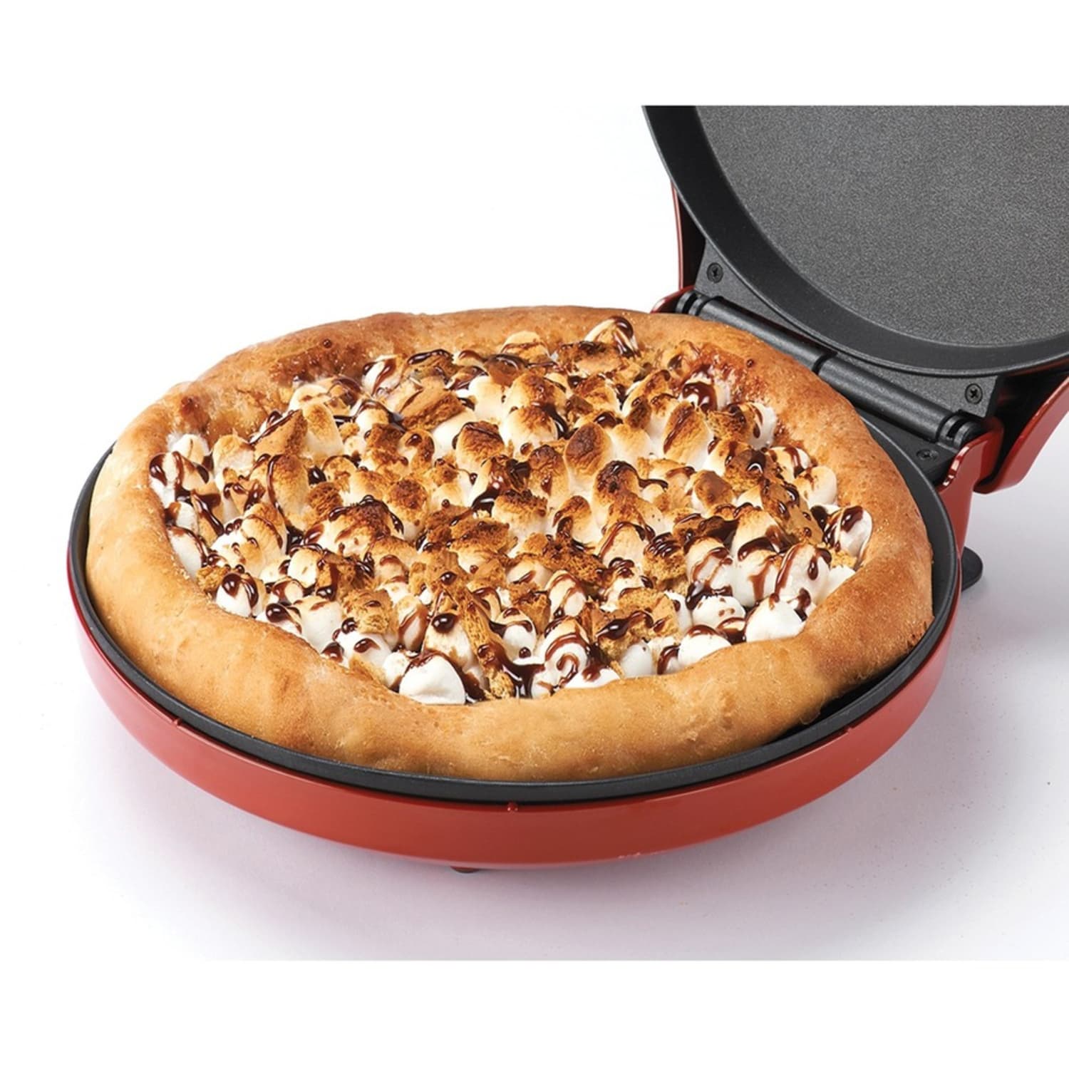 Betty Crocker Pizza Maker, Red - Image 4