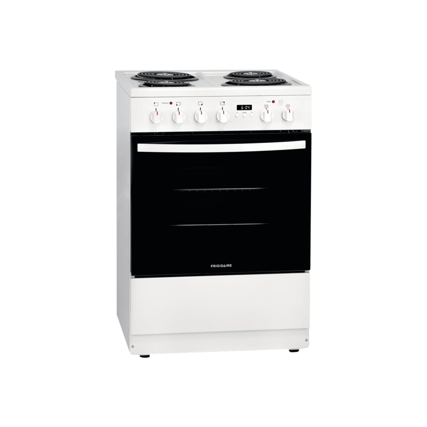 Frigidaire Freestanding Range 24in Electric - 24in - Single Oven x Oven(s) - 4x Cooking Element(s) - Electric CoilPorcelain Cooktop - FFEH2422UW - Image 4