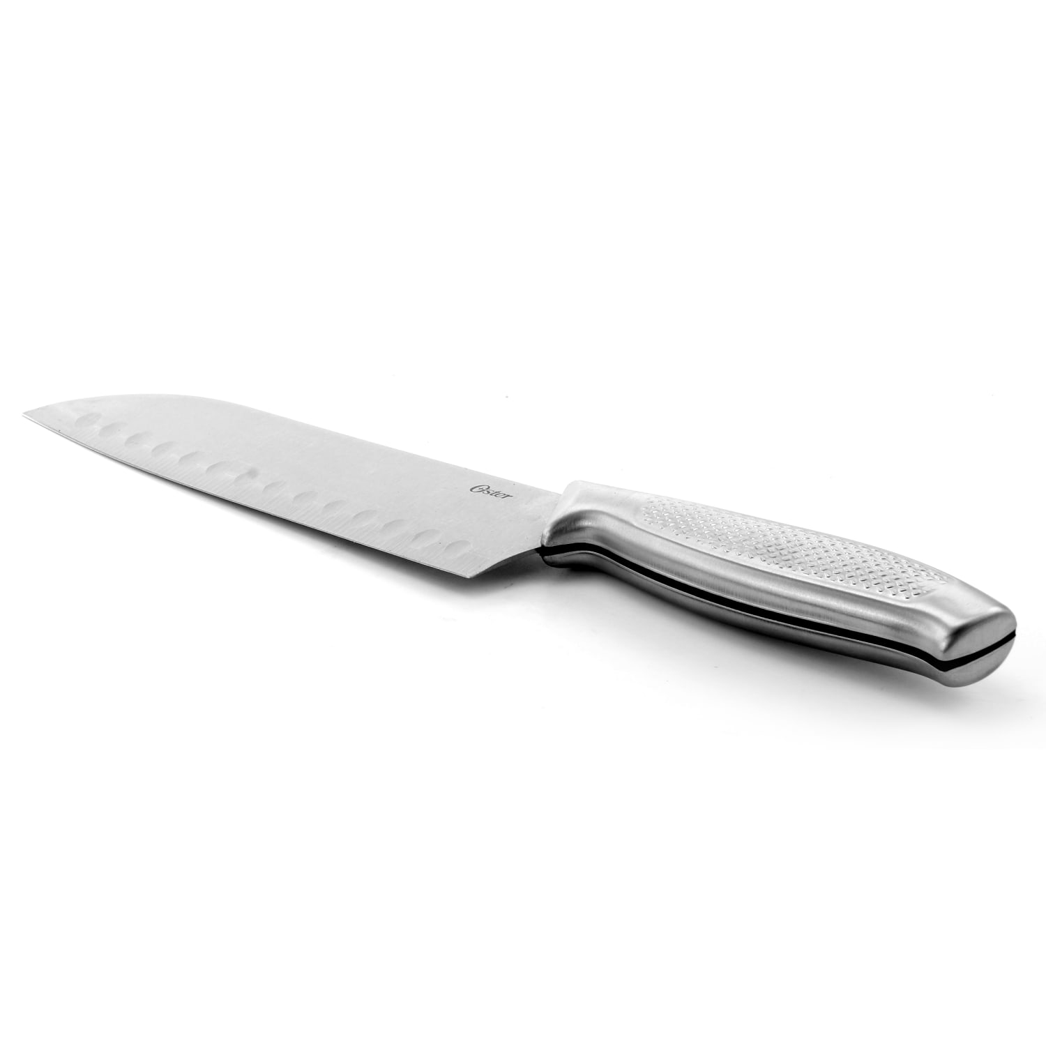 Oster Edgefield 14-Piece Stainless-Steel Cutlery Knife Set With Knife Block, Silver/Black - Image 5