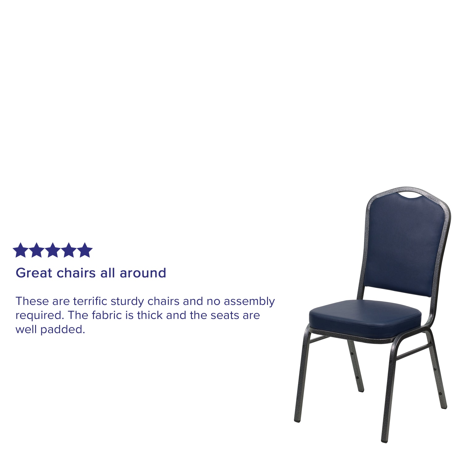 Flash Furniture HERCULES Series CrownBack Stacking Banquet Chair SilverNavy PopularChairscom Flash Furniture HERCULES Series Crown Back Stacking Banquet Chair SilverNavy PopularChairscom