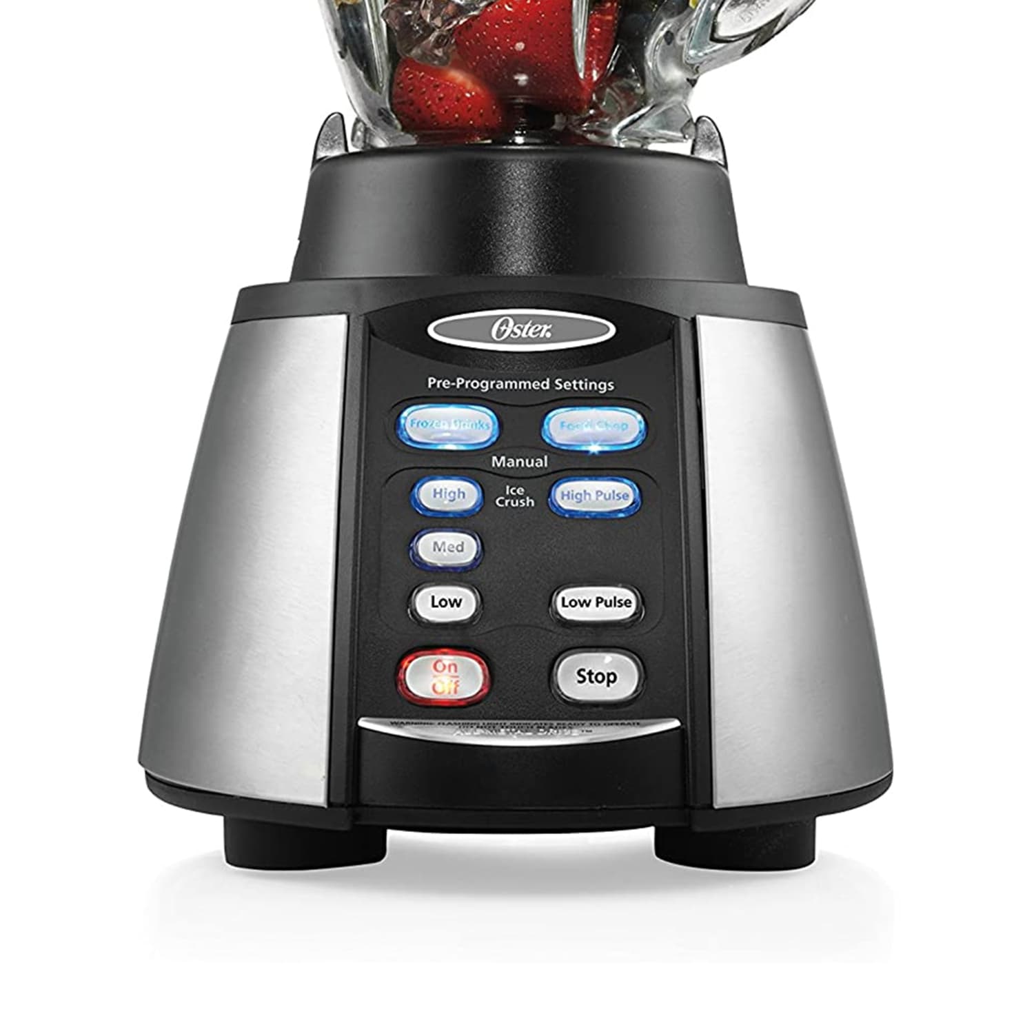 Oster BVCB07-Z 6-Cup 7-Speed Tabletop Blender, Silver - Image 3