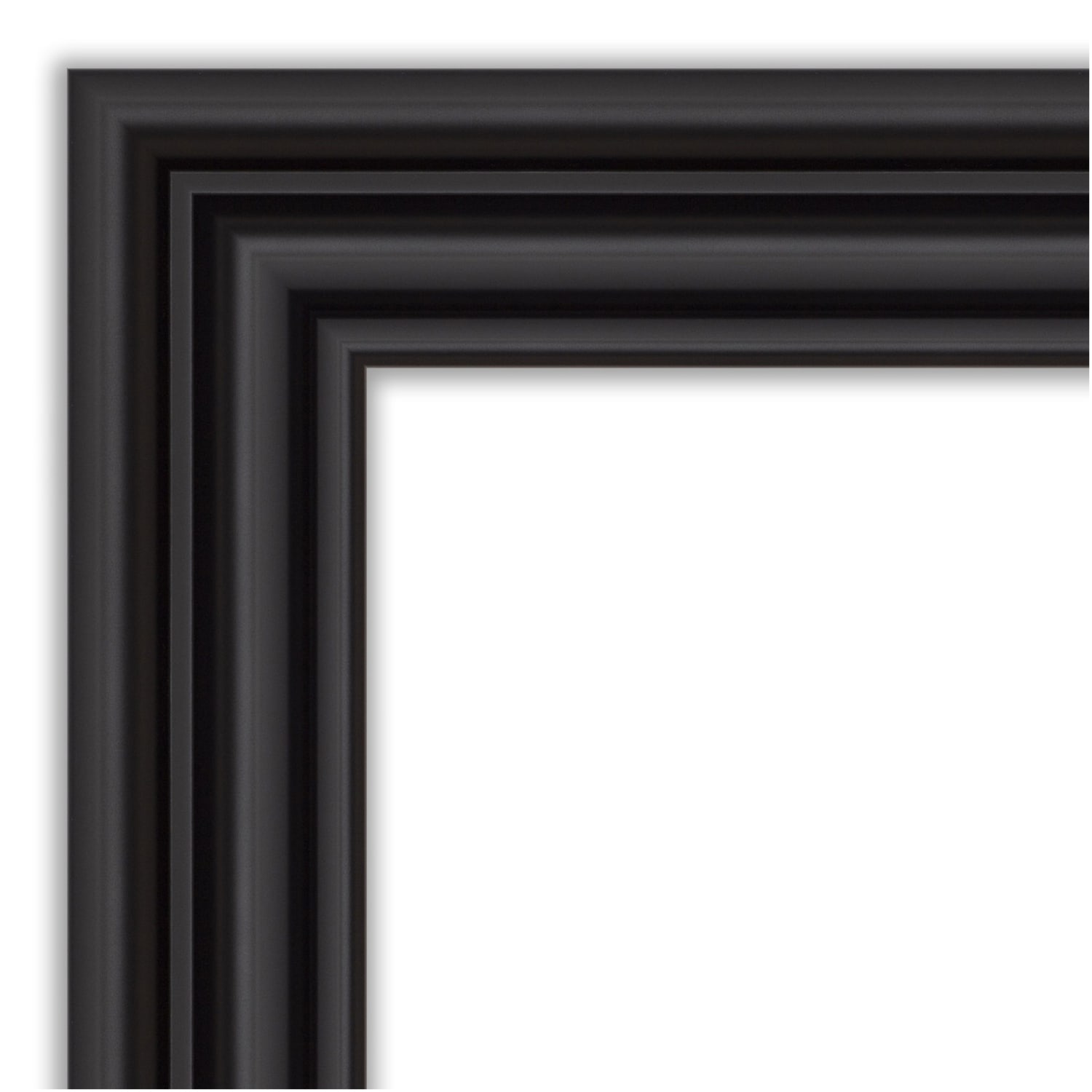 Amanti Art Colonial Picture Frame, 26in x 30in, Opening Size 20in x 24in (Matted To 16in x 20in), Black - Image 4