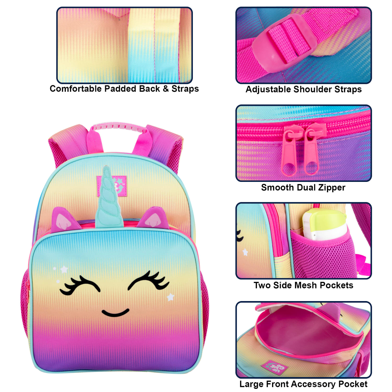 Trailmaker Up We Go Backpack, Unicorn - Image 3