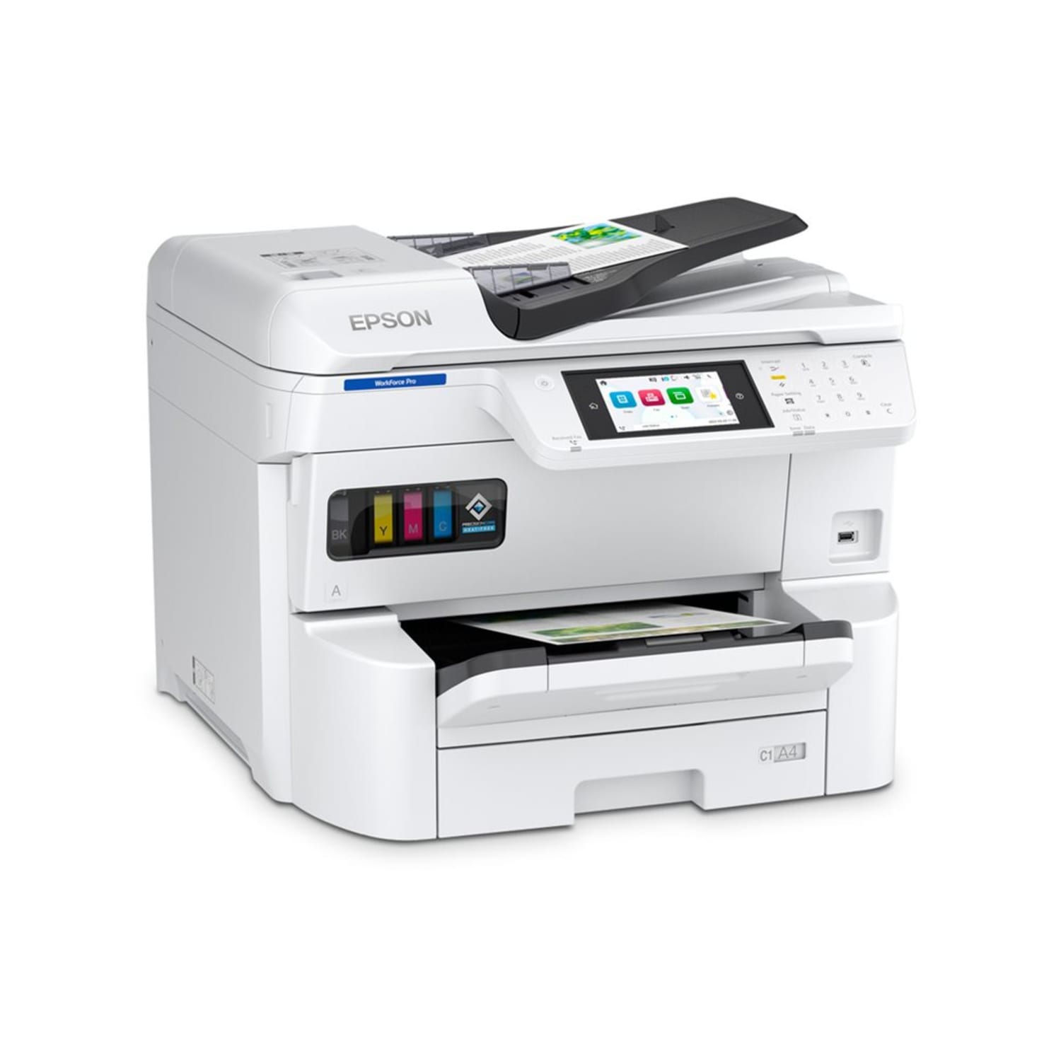 Epson WorkForce Pro EM-C7100 Wired & Wireless Inkjet Multifunction Printer, Color, C11CL35201 - Image 4