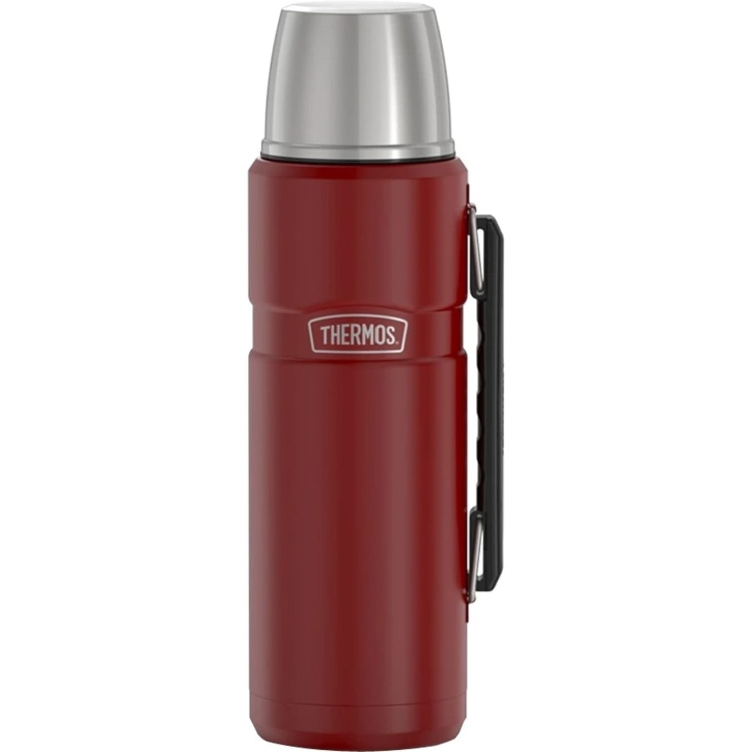 Thermos Stainless King Beverage Bottle 40Oz - 1.3 quart (1.2 L) - Vacuum - Rustic Red - Image 4