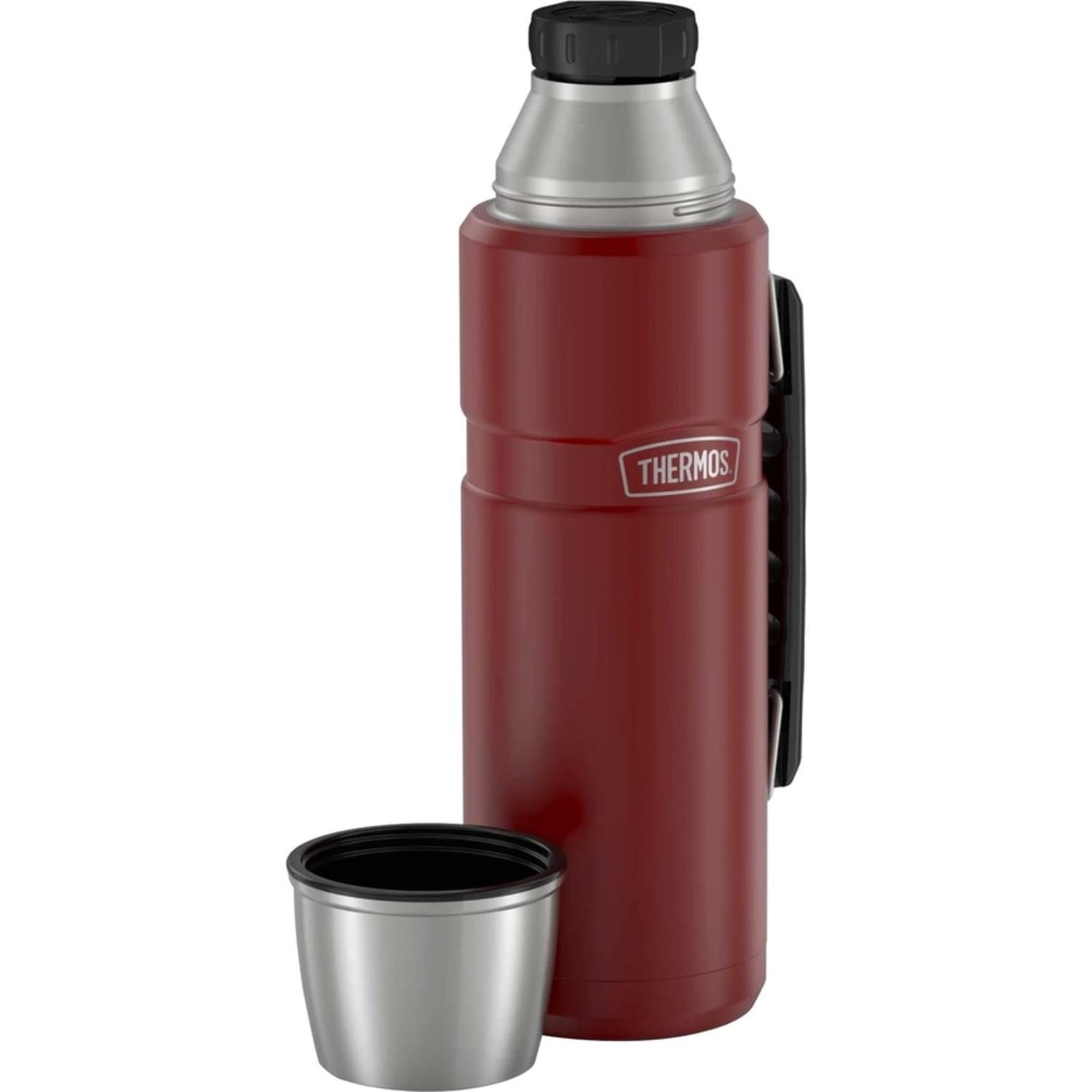 Thermos Stainless King Beverage Bottle 40Oz - 1.3 quart (1.2 L) - Vacuum - Rustic Red - Image 6