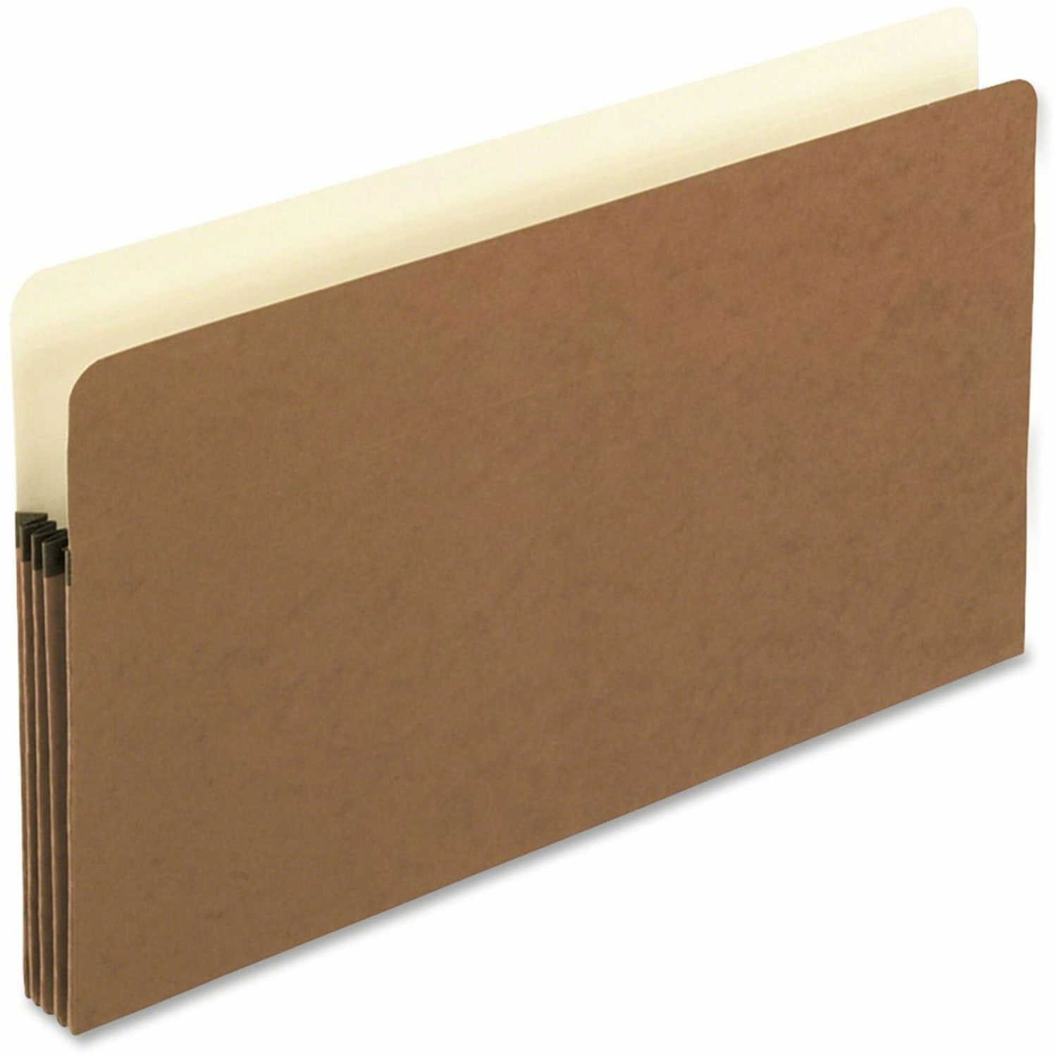 Oxford Standard Expanding Vertical File Pockets, Legal Size, 3 1/2in Expansion, 30% Recycled, Red, Pack Of 25 - Image 3