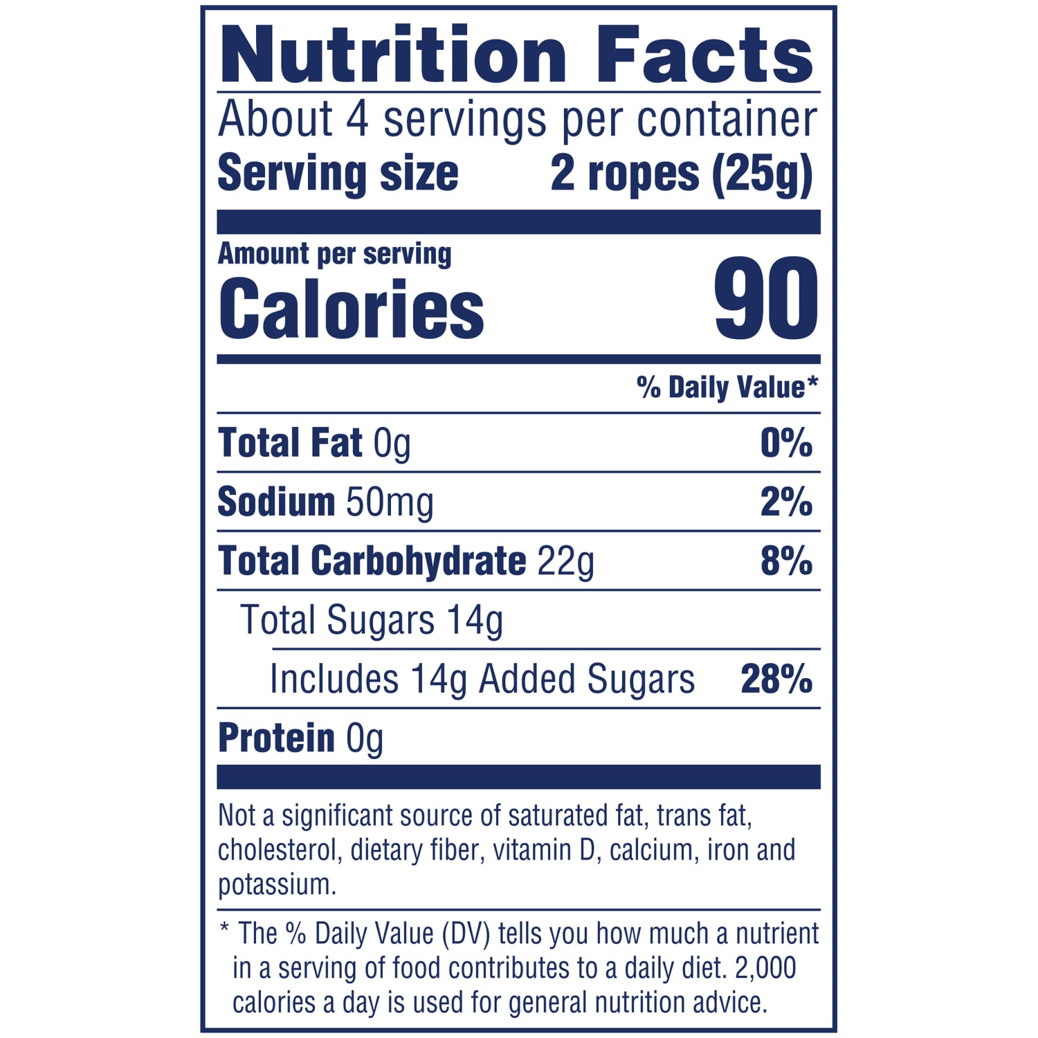 SweeTARTS Twisted Rainbow Punch Ropes, 3.5 Oz, Pack Of 12 Candy Bags - Image 6