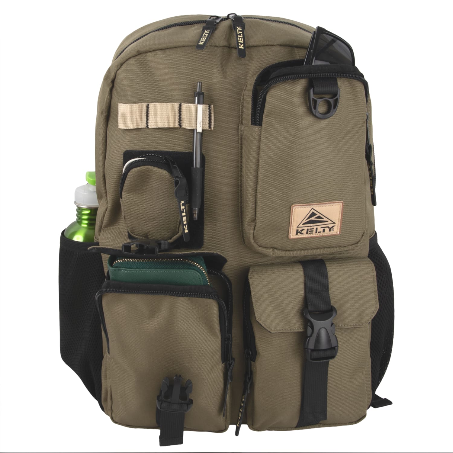 Kelty 4371 Multi-Pocket Backpack With 17in Laptop Sleeve, Green, Total Qty 1 - Image 4