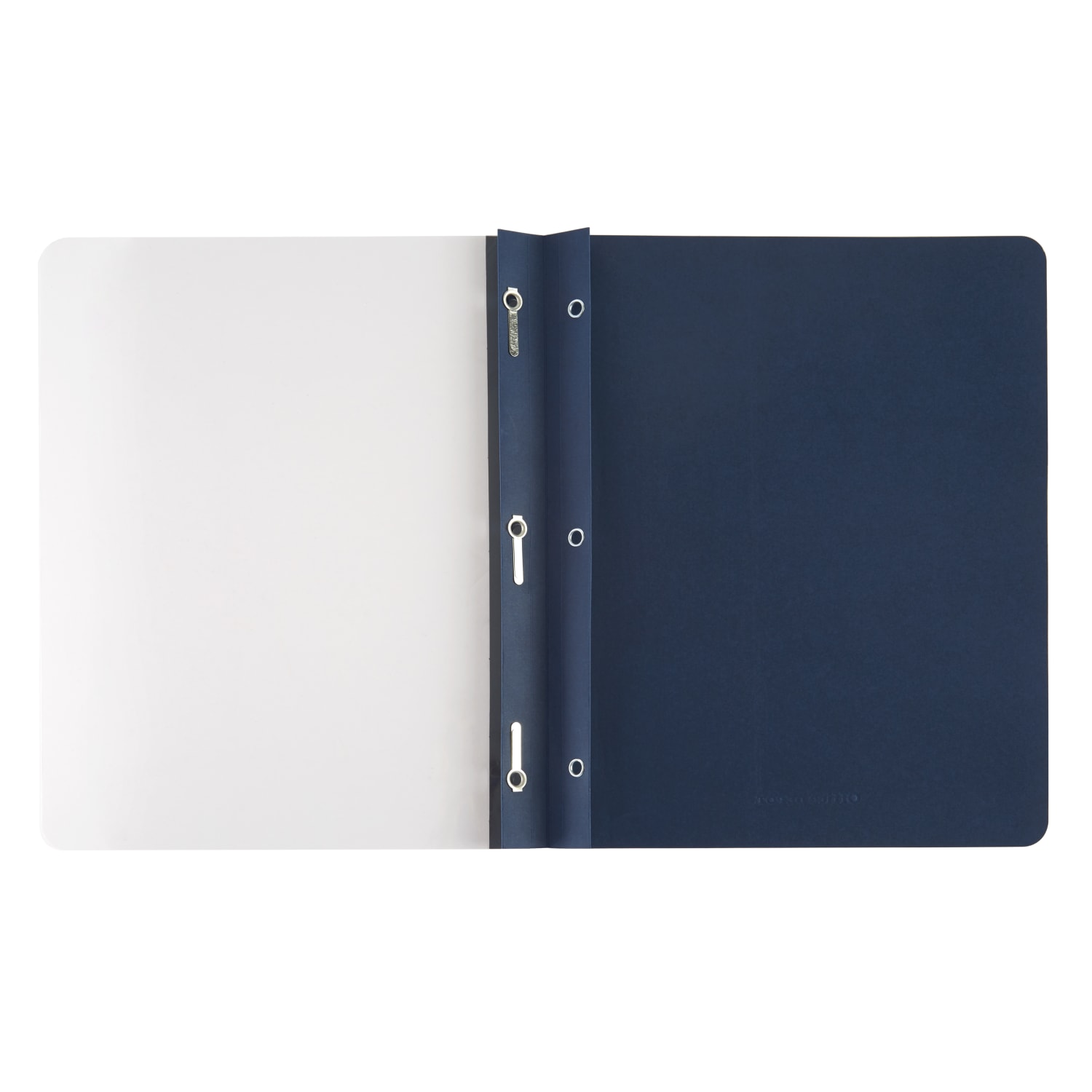 Office Depot Brand Clear-Front Report Covers, Dark Blue, Pack Of 10 - Image 3