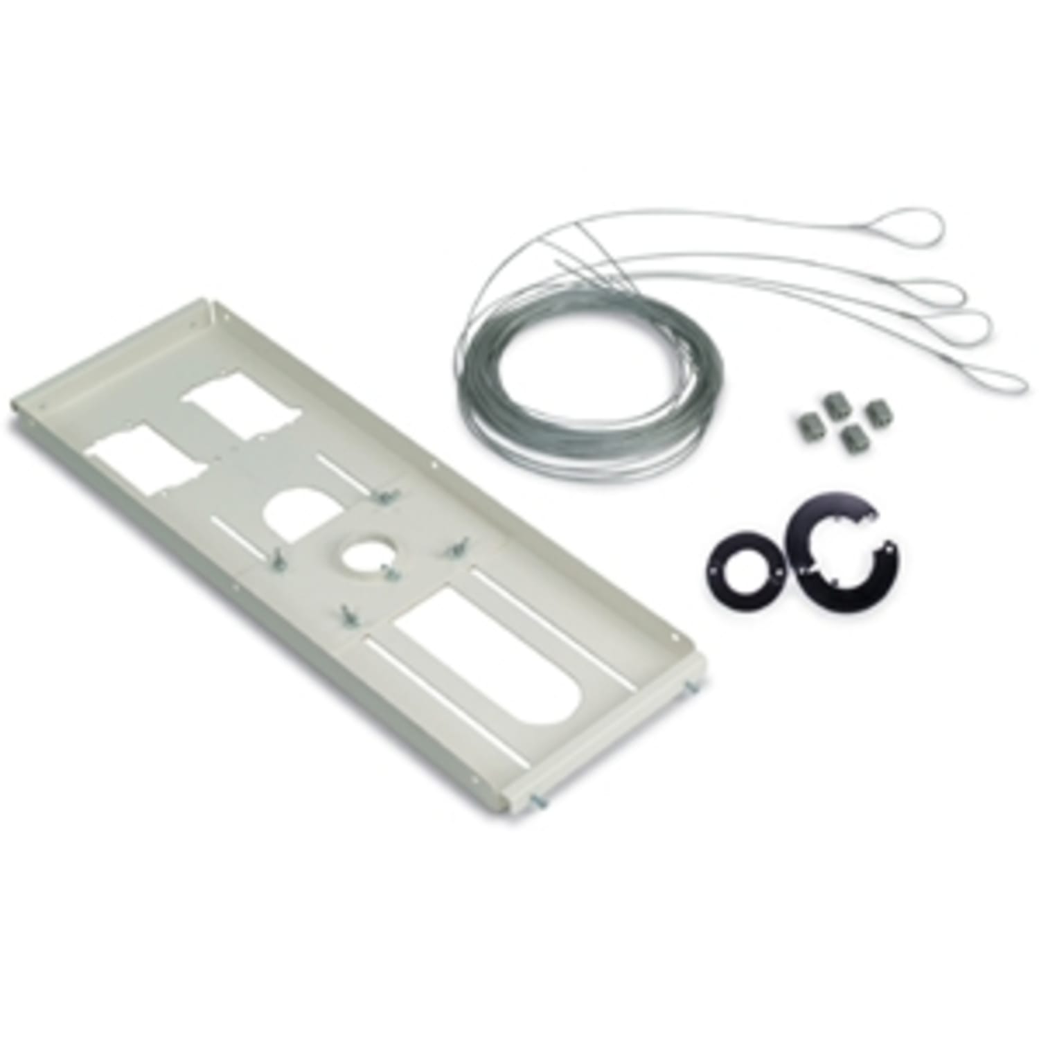 Premier Mounts PP-FCTA-QL Hidden False Ceiling Adapter with Quick-Lock Cable - 50 lb - White - Image 3