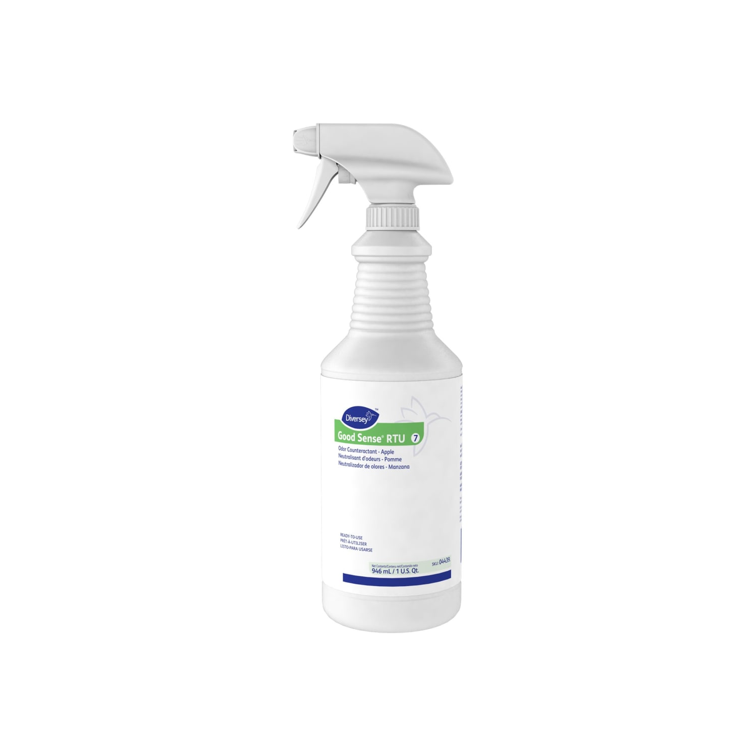 Diversey Good Sense RTU Liquid Odor Counteractant, Apple Scent, 32 Oz, Case Of 12 Spray Bottles - Image 3