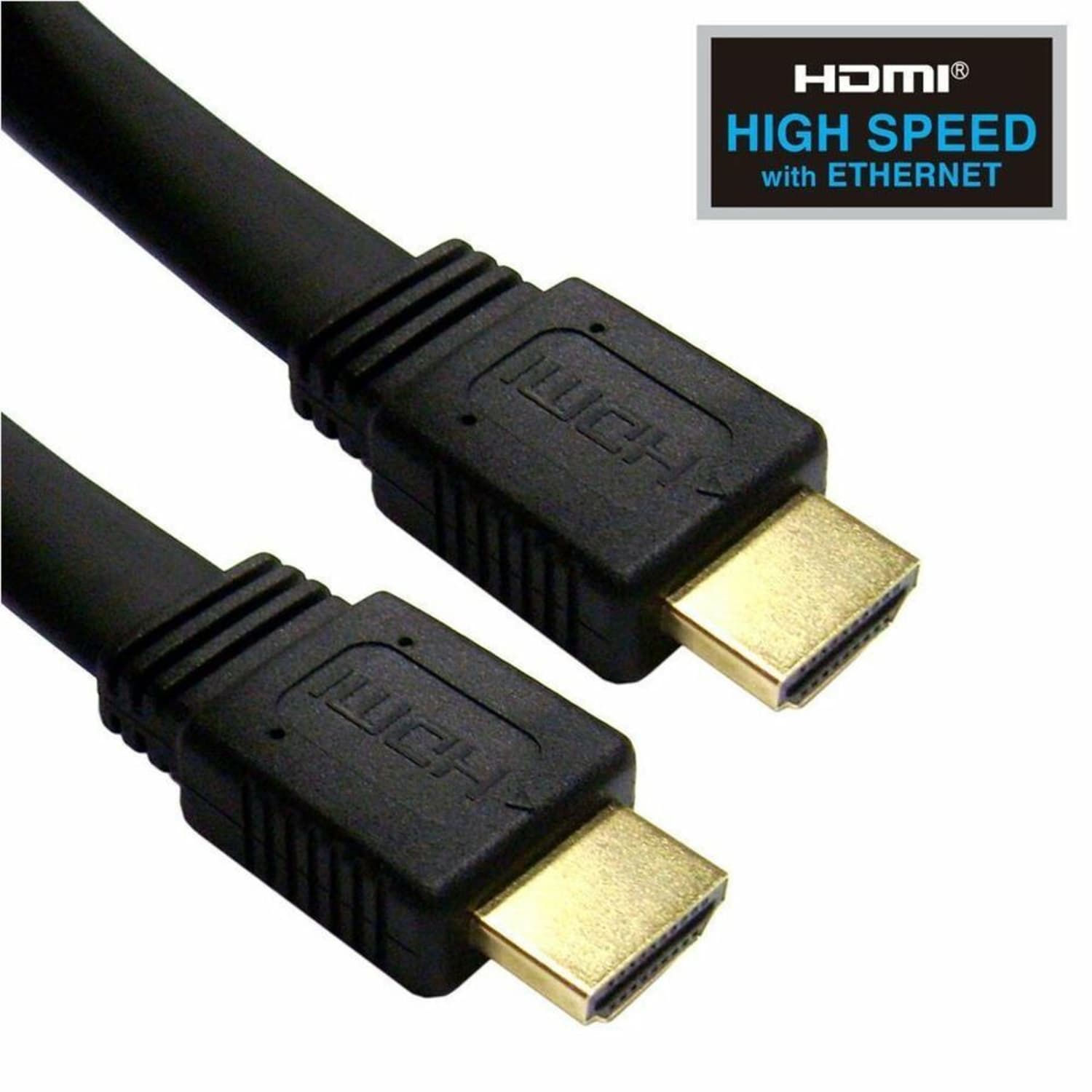 4XEM Flat HDMI Cable, 3ft - Image 3