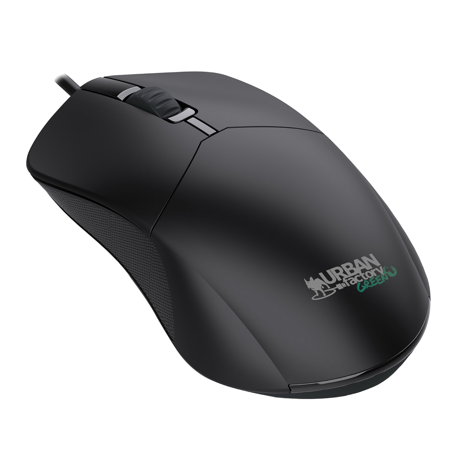 Urban Factory CYCLEE Wired Computer Mouse, Black, UBFGWM01UF - Image 4