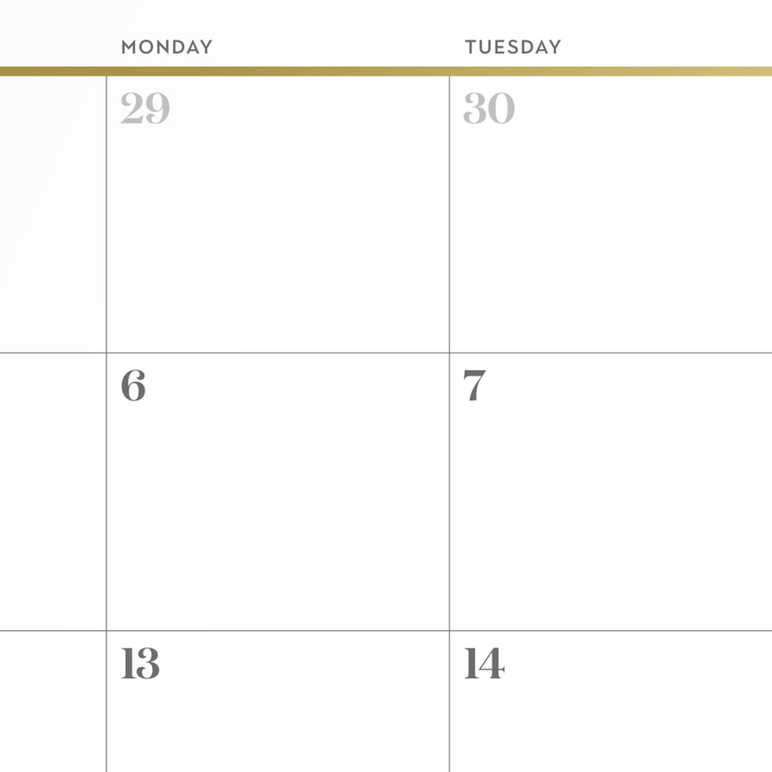 Mead Cambridge WorkStyle Academic 2026-2027 Monthly Wall Calendar, White, Medium, 12in x 15in - Image 6