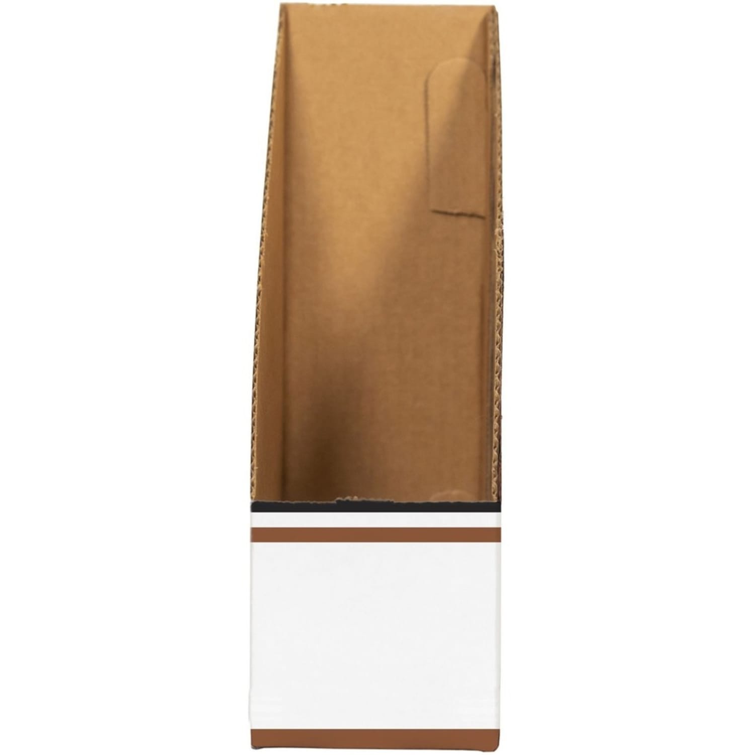 Bankers Box Magazine Files - Oversized Letter - Wood Grain, White - Cardboard - 12 / Carton - Image 6